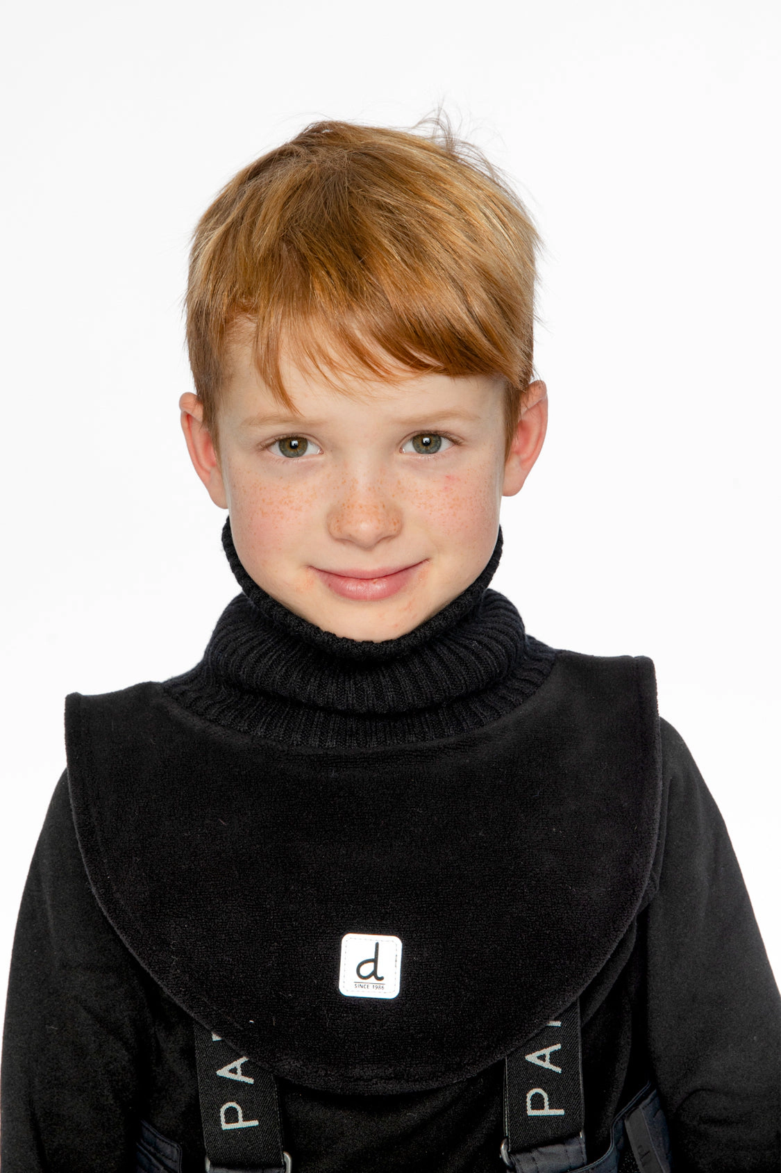 Deux par Deux Unisex Ribbed Knit & Polar Fleece Turtle Neckwarmer - Years