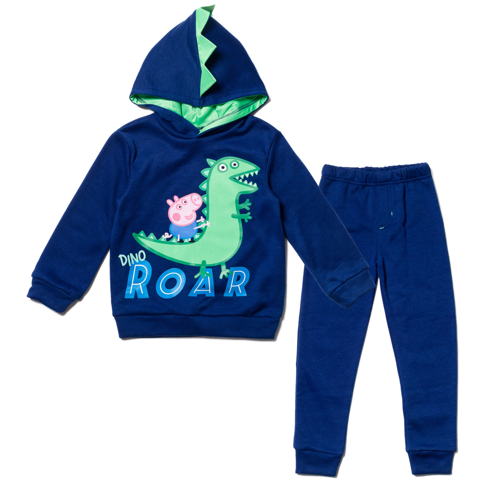 Peppa Pig George Boys' Cosplay Fleece Hoodie and Pants Set