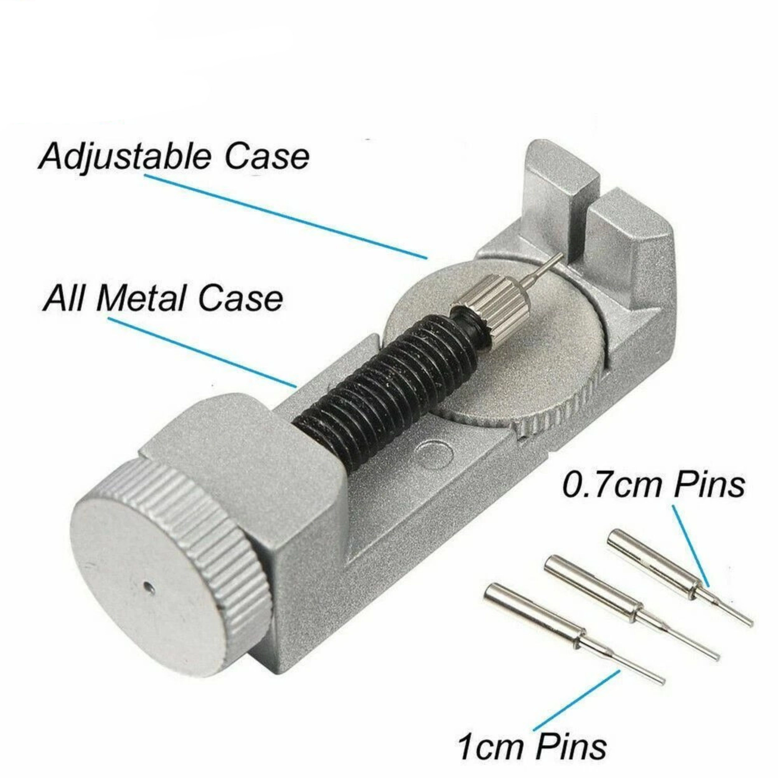 Home Collection Metal Adjustable Watch Band Link Pin Remover Repair Tool Kit