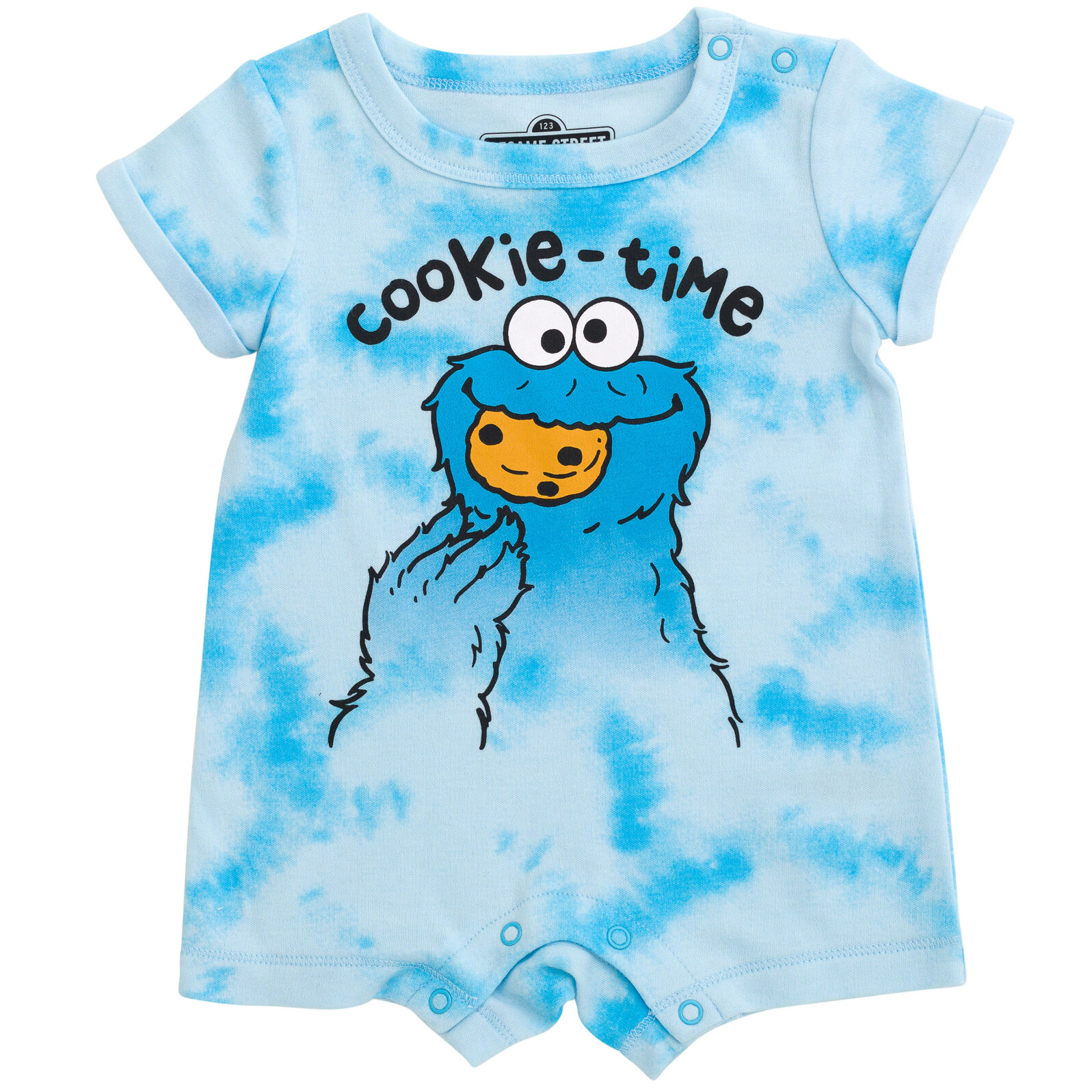 Sesame Street One Piece Romper and Hat Set