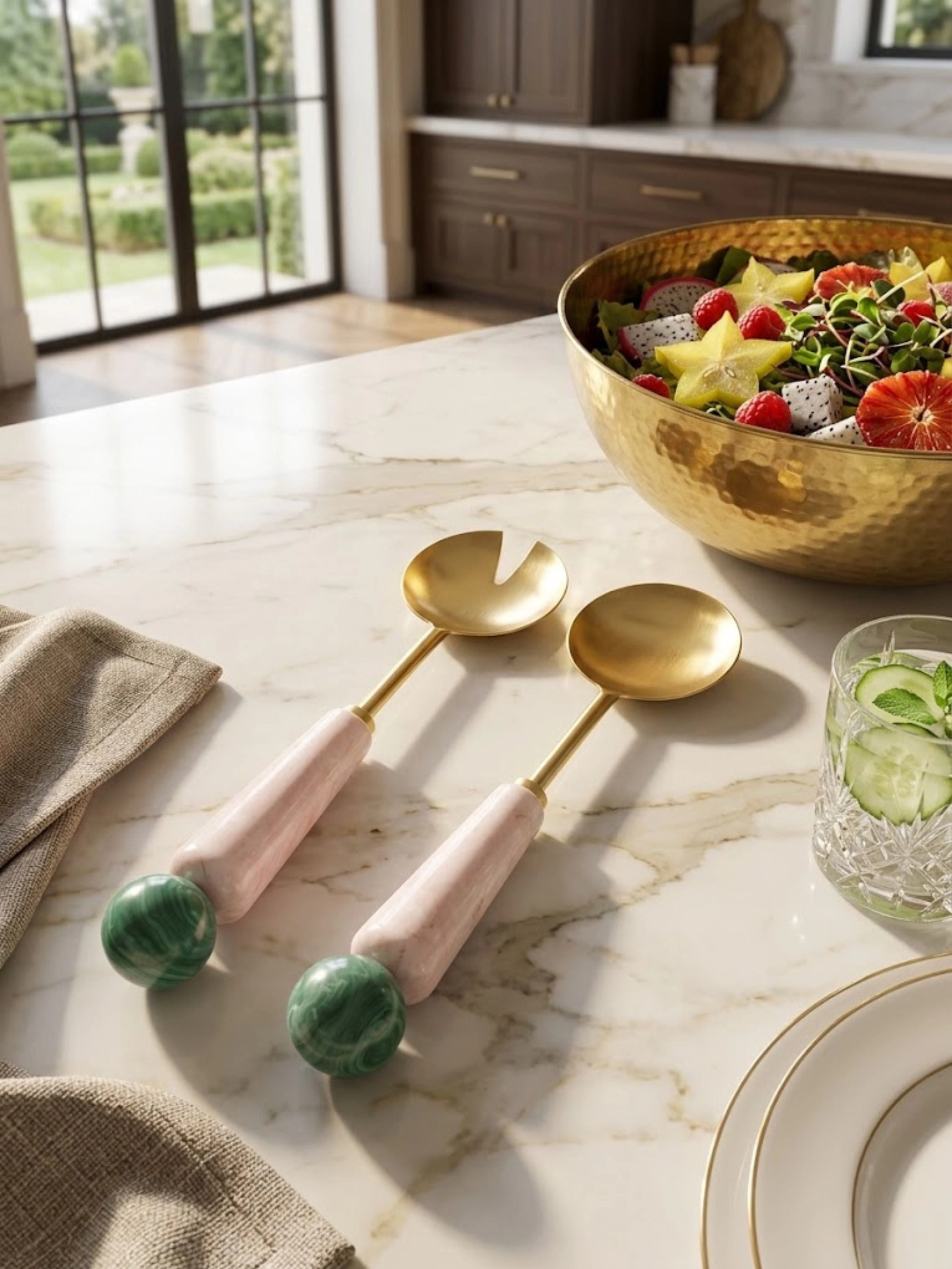 GAURI KOHLI Copenhagen Salad Servers