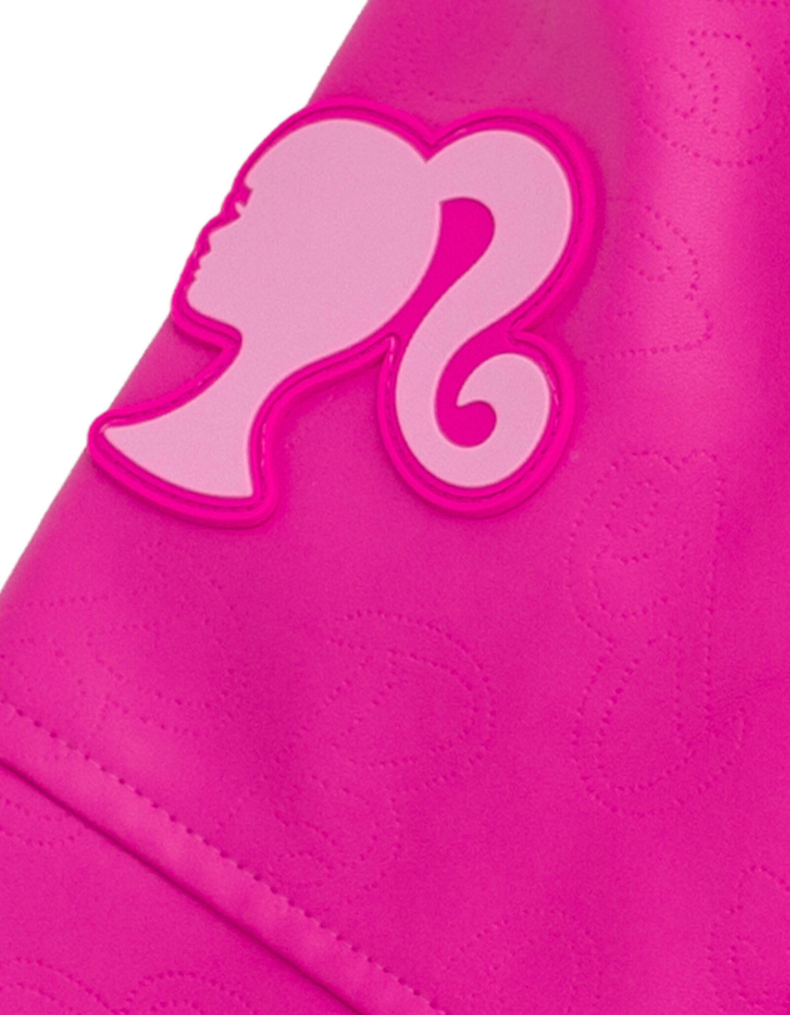 Barbie Girls' Iridescent Zip-Up Leather Jacket