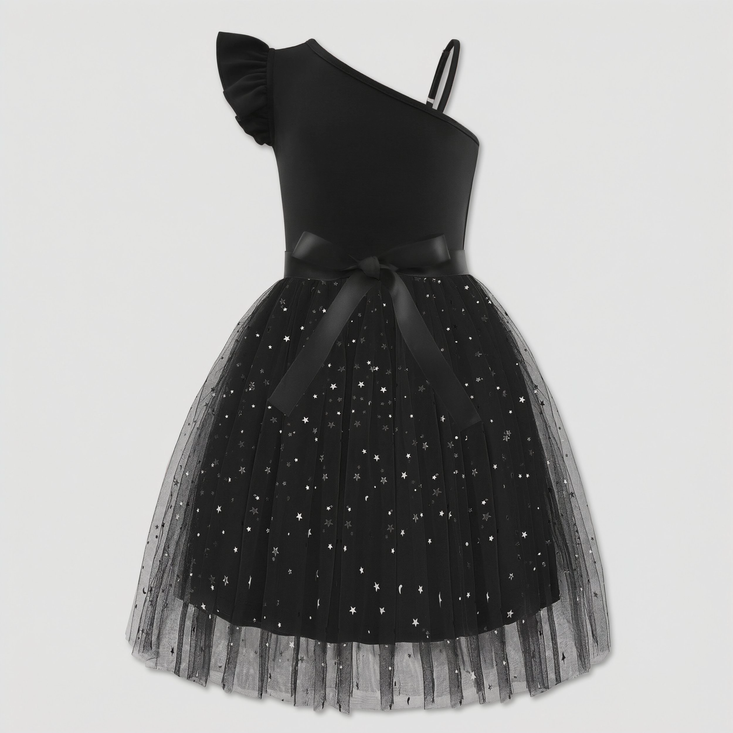 Arshiner Girls Summer Dress Fairy Tulle Wedding Guest Easter Fancy Dresses