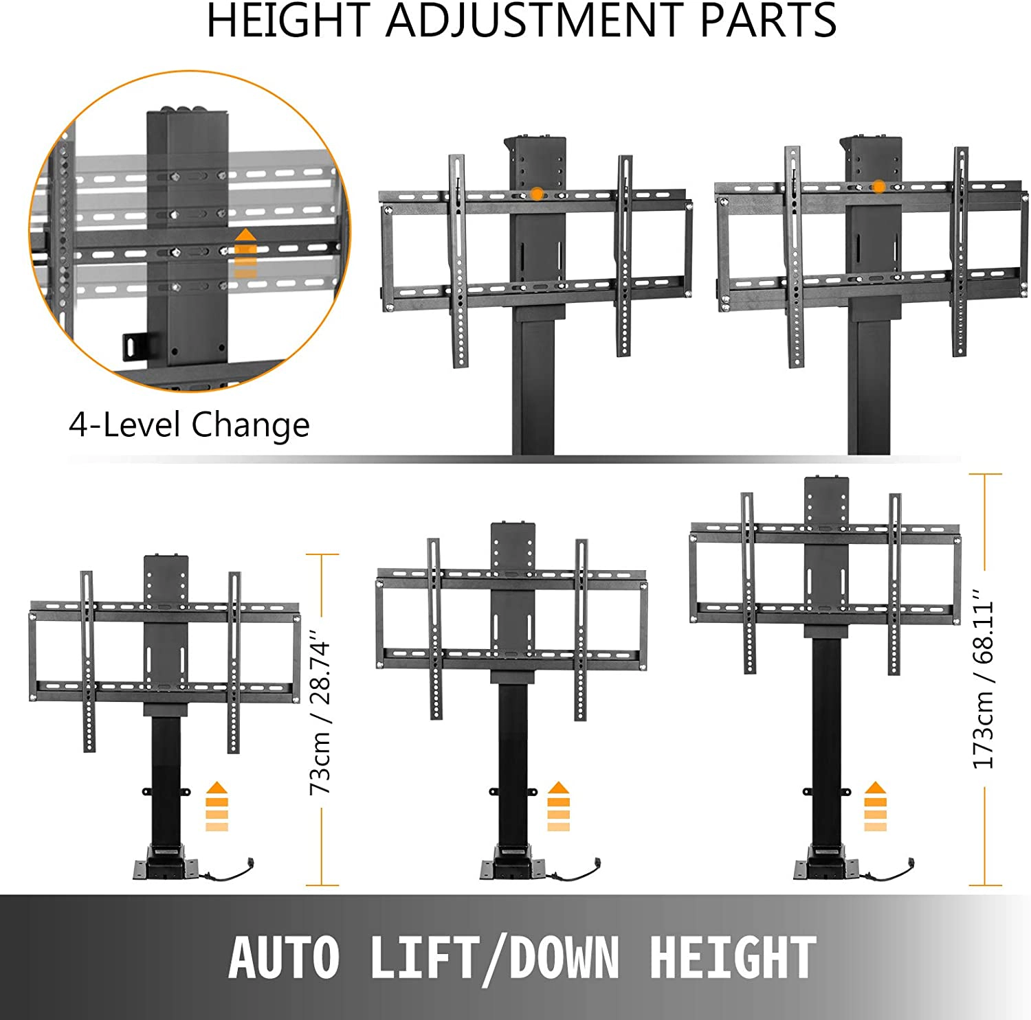 HONGGE Height Adjustable TV Remote