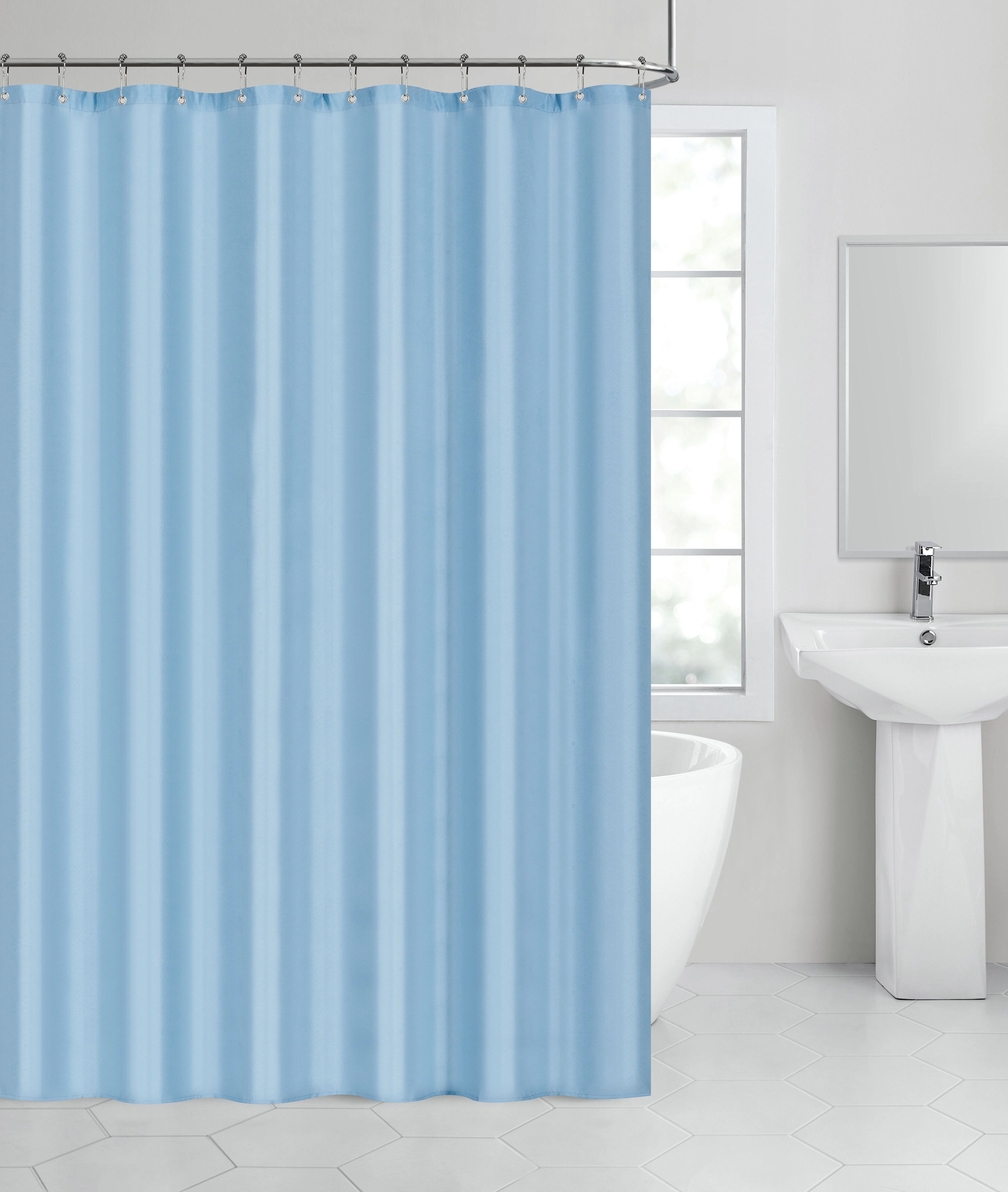 Hotel Collection Mold & Mildew Resistant Fabric Shower Curtain