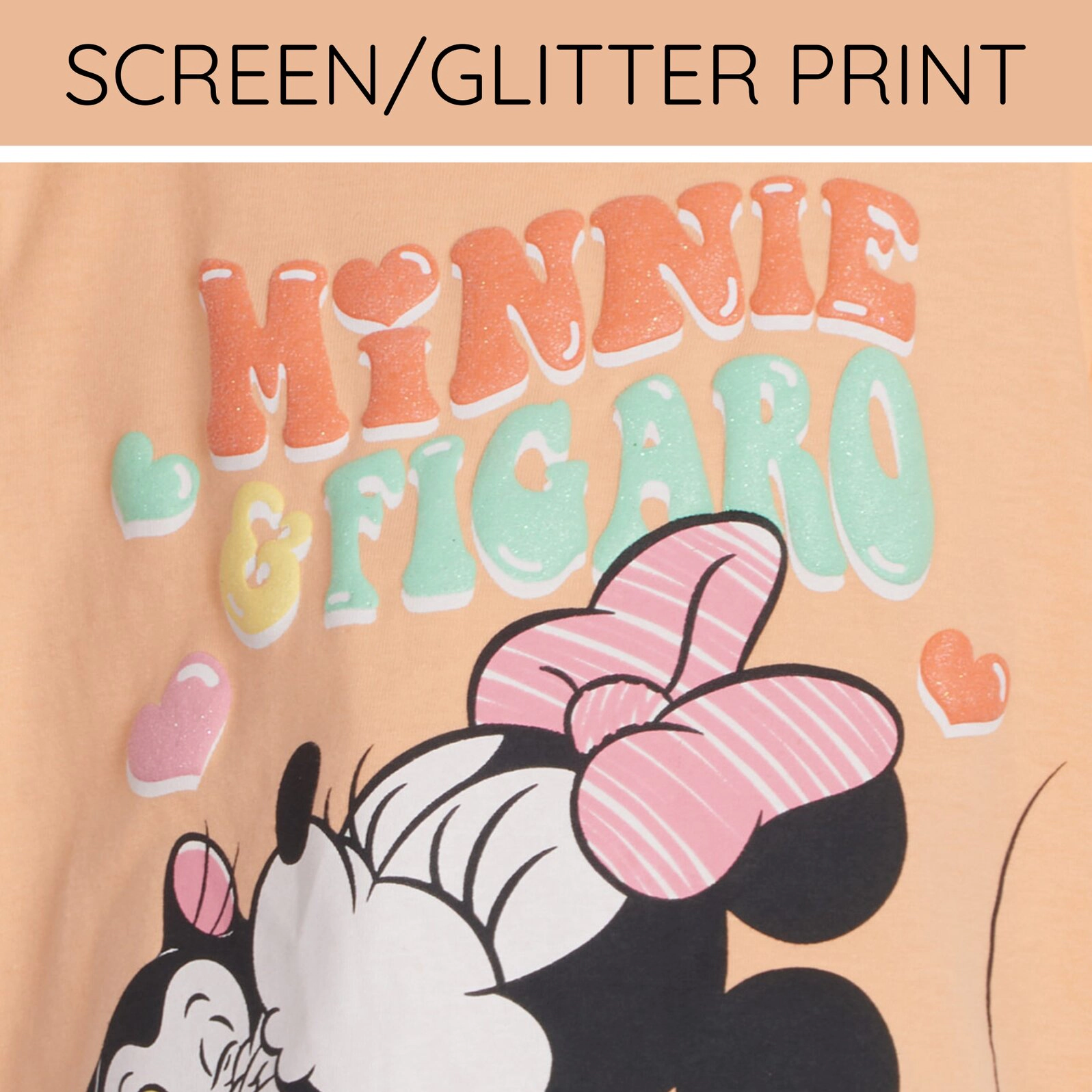 Disney Minnie Mouse Girls' 2-Piece T-Shirt and Shorts Set