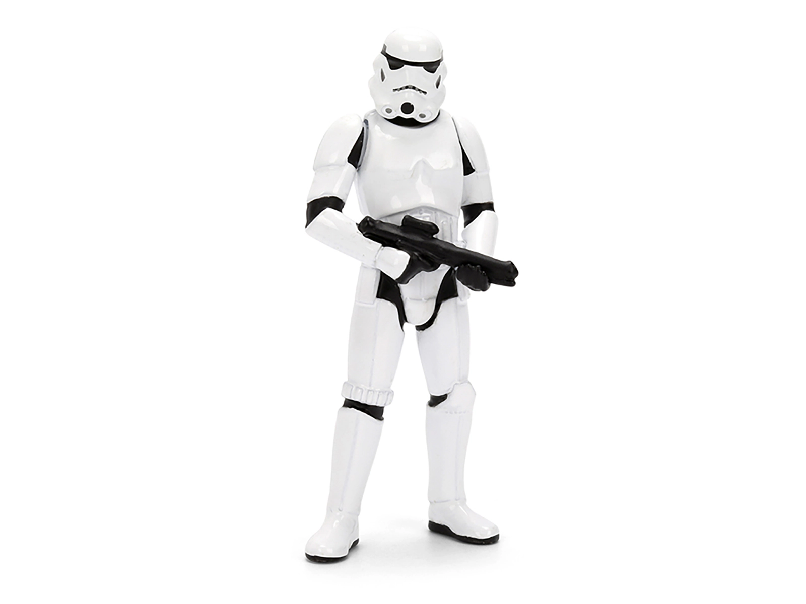 Jada 2021 Dodge Charger SRT Hellcat White with Graphics and Stormtrooper Figure "Star Wars" Franchise