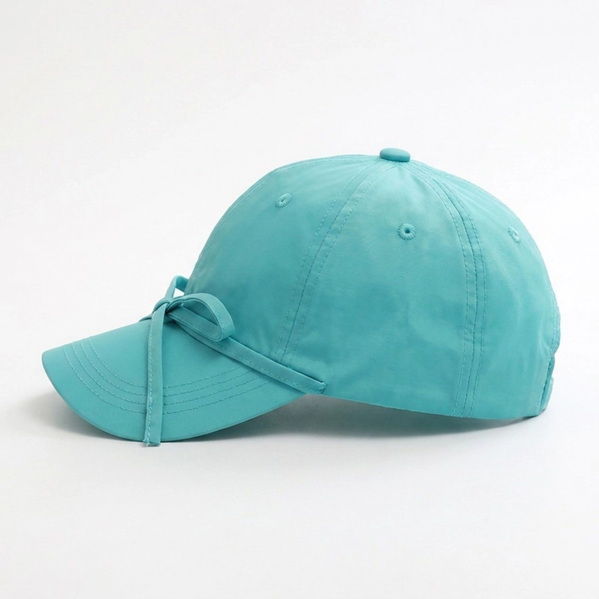 Anna-Kaci Women's Baseball Cap with Bow Tie Detail Adjustable Strap Casual Hat