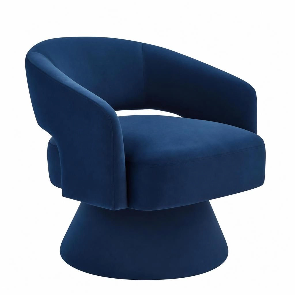 GOODSILO Soft Upholstered Velvet Accent Chair