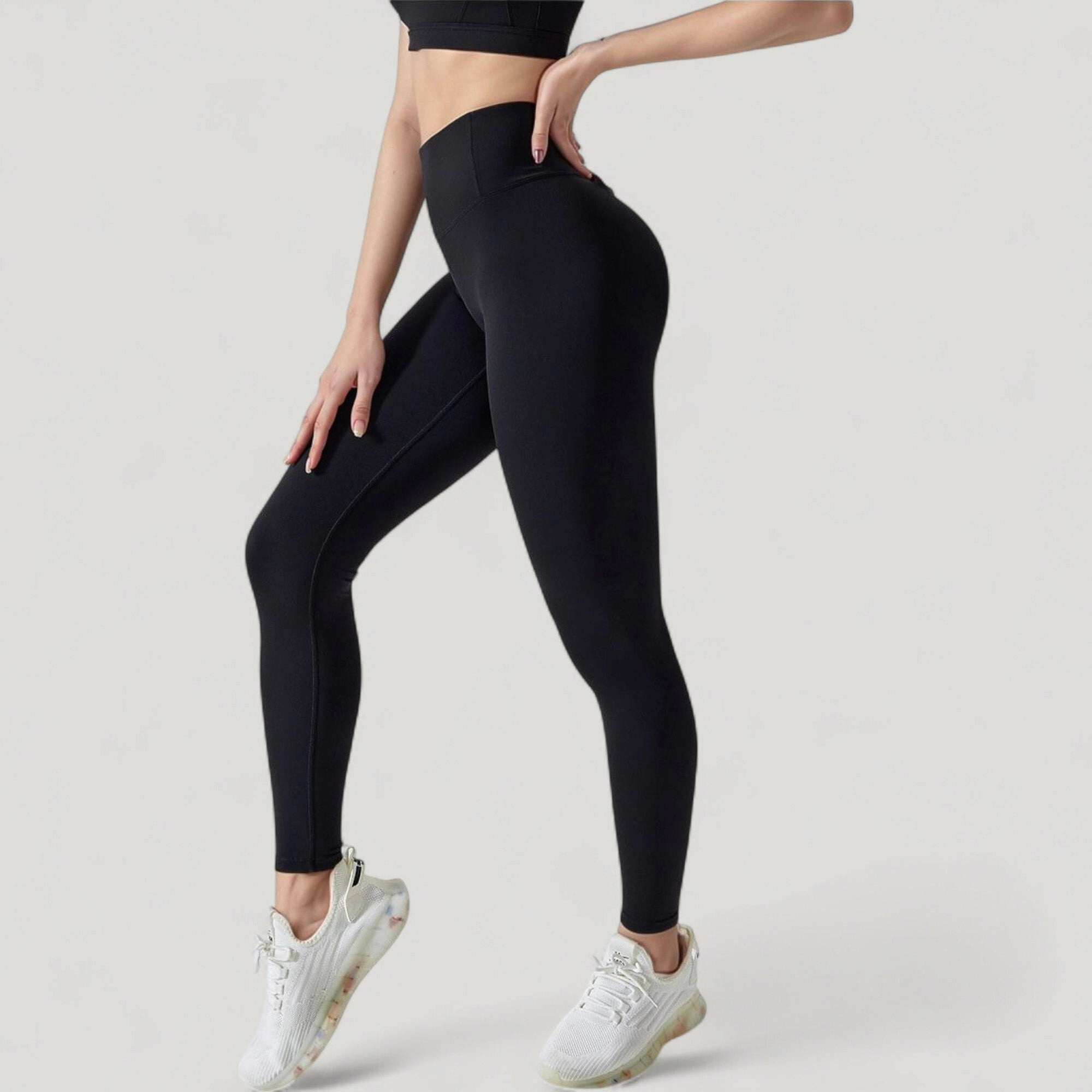 Anna-Kaci Womens High Waist Seamless Compression Leggings