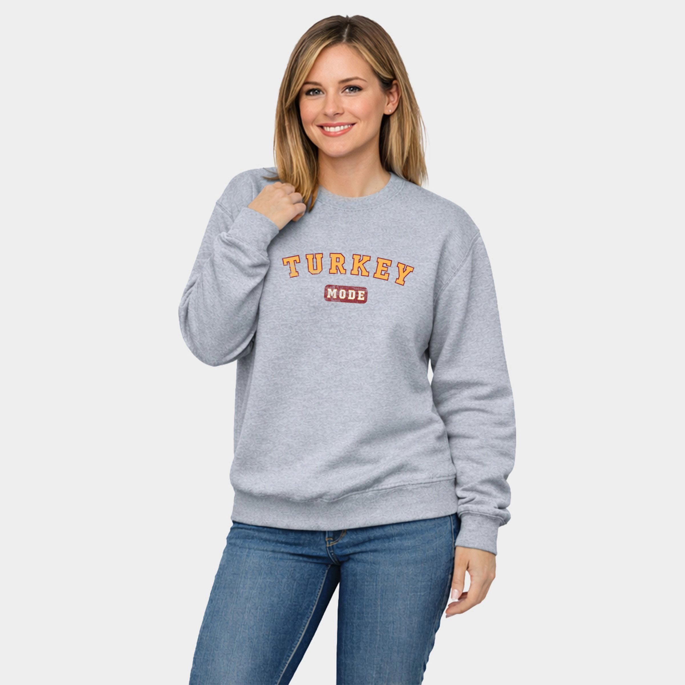 Simply Sage Market - Women's Graphic Sweatshirt Turkey Mode