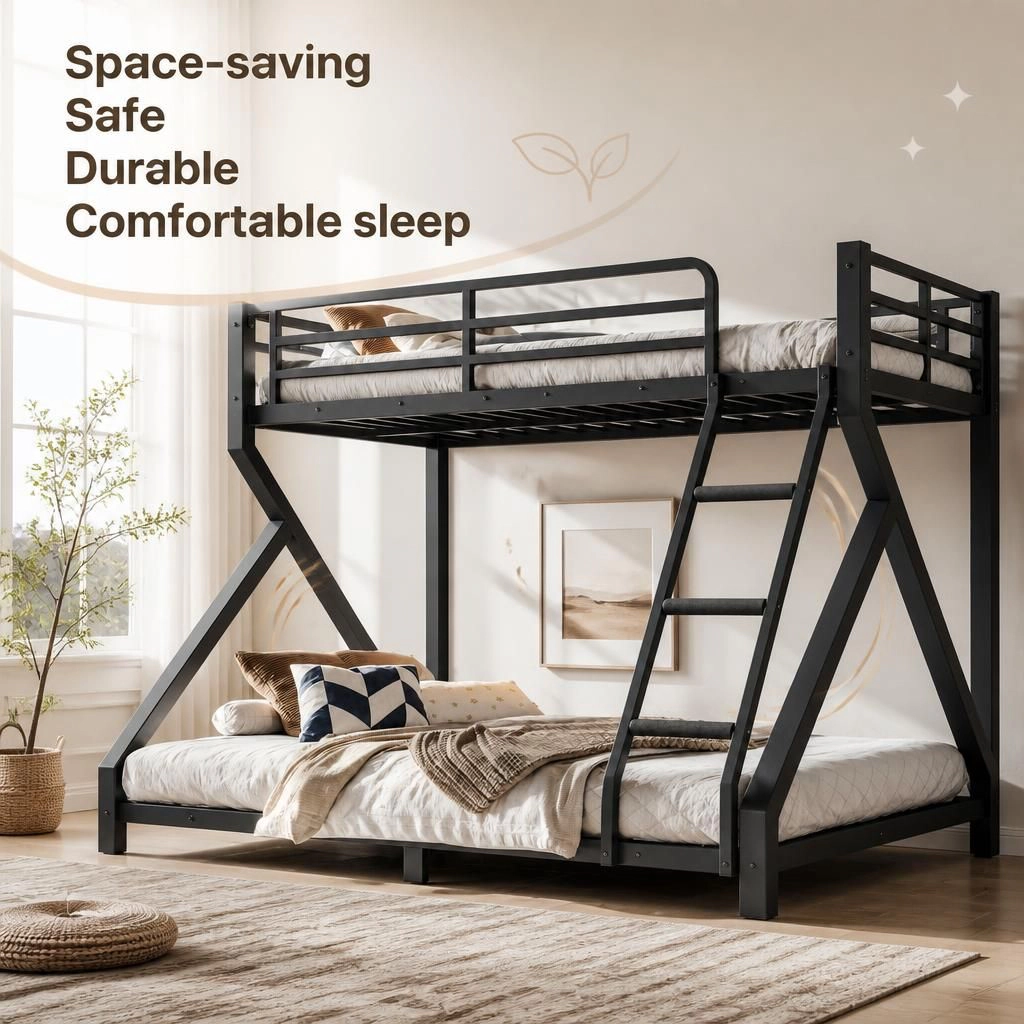 GOODSILO Metal Queen Bed Frame