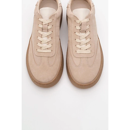 Forever & Always Womens Fyore Leather Sneakers