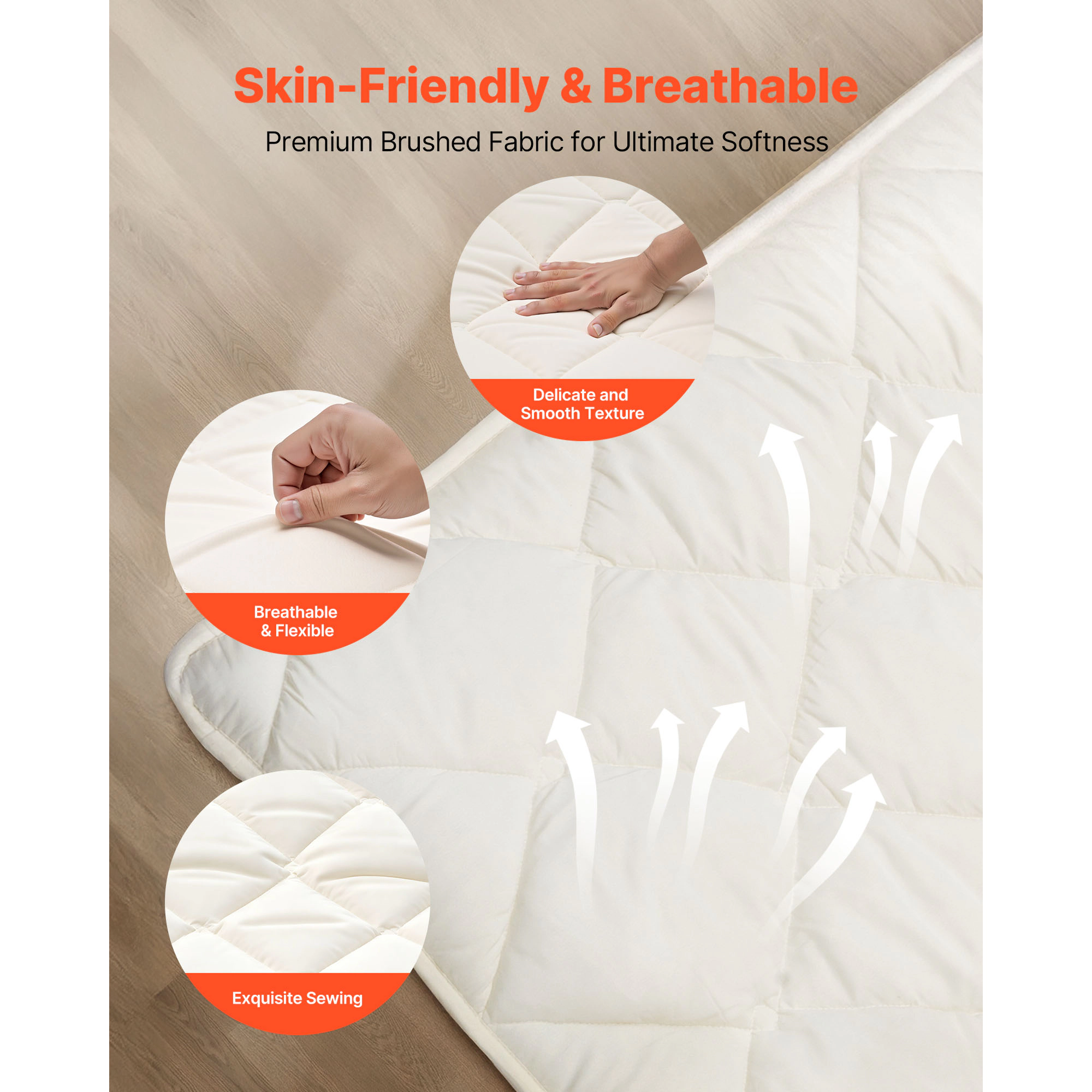HONGGE Japanese Tatami Mat Foldable Japanese Tatami Mattress Futon Mattress with Storage Bag & Fastener 9-Layer Floor