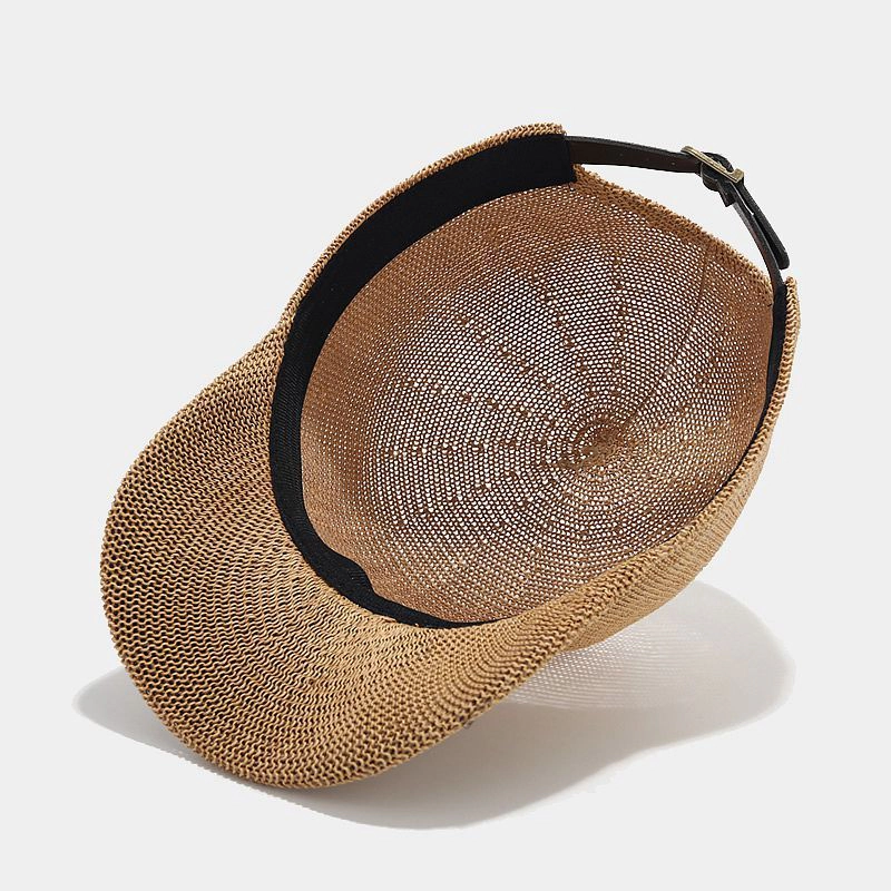 Anna-Kaci Women's Women Straw Baseball Cap Lightweight Breathable Sun Hat Casual Summer Visor Hat