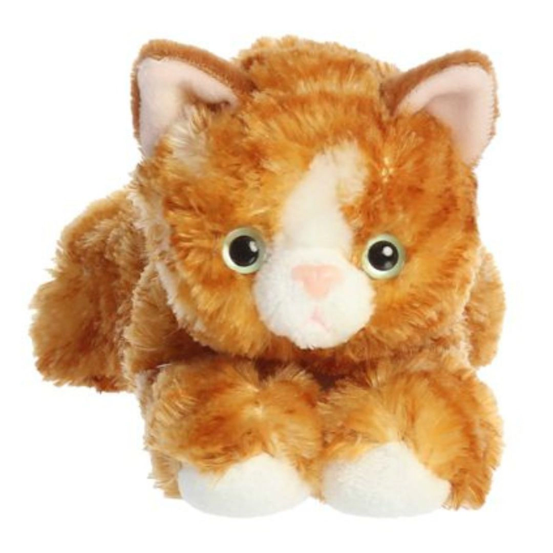 Aurora Mini Flopsie Molly Ginger Tabby Cat 8-Inch Stuffed Animal Plush