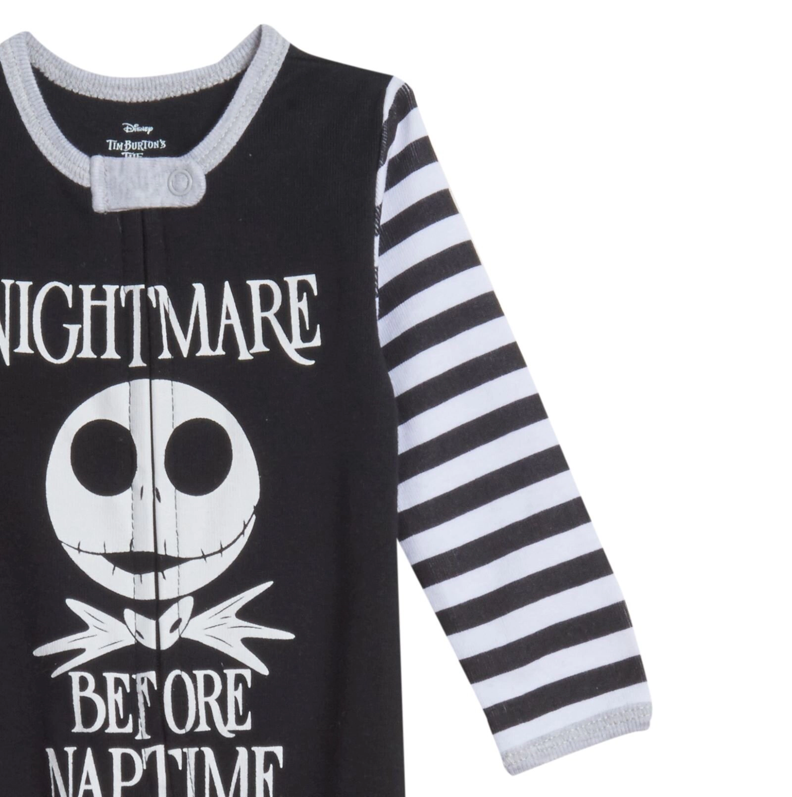 Disney Nightmare Before Christmas Baby Boys' 2-Pack Footed Sleep and Play