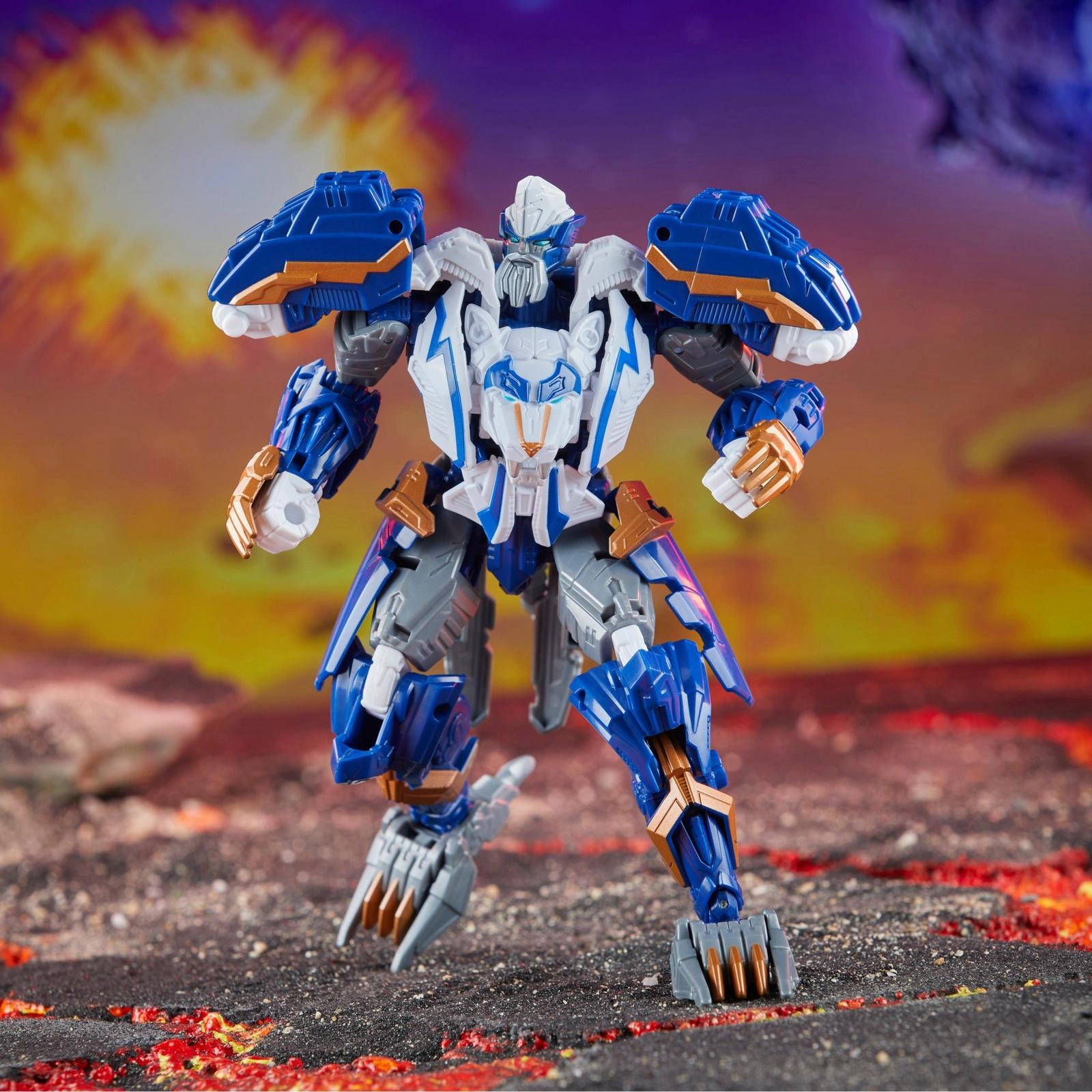 Transformers Legacy United Voyager Class Prime Universe Thundertron, 7-Inch