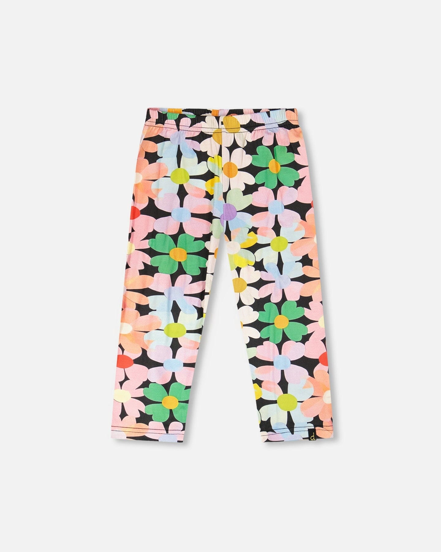 Deux par Girls Viscose Leggings Printed Flowers