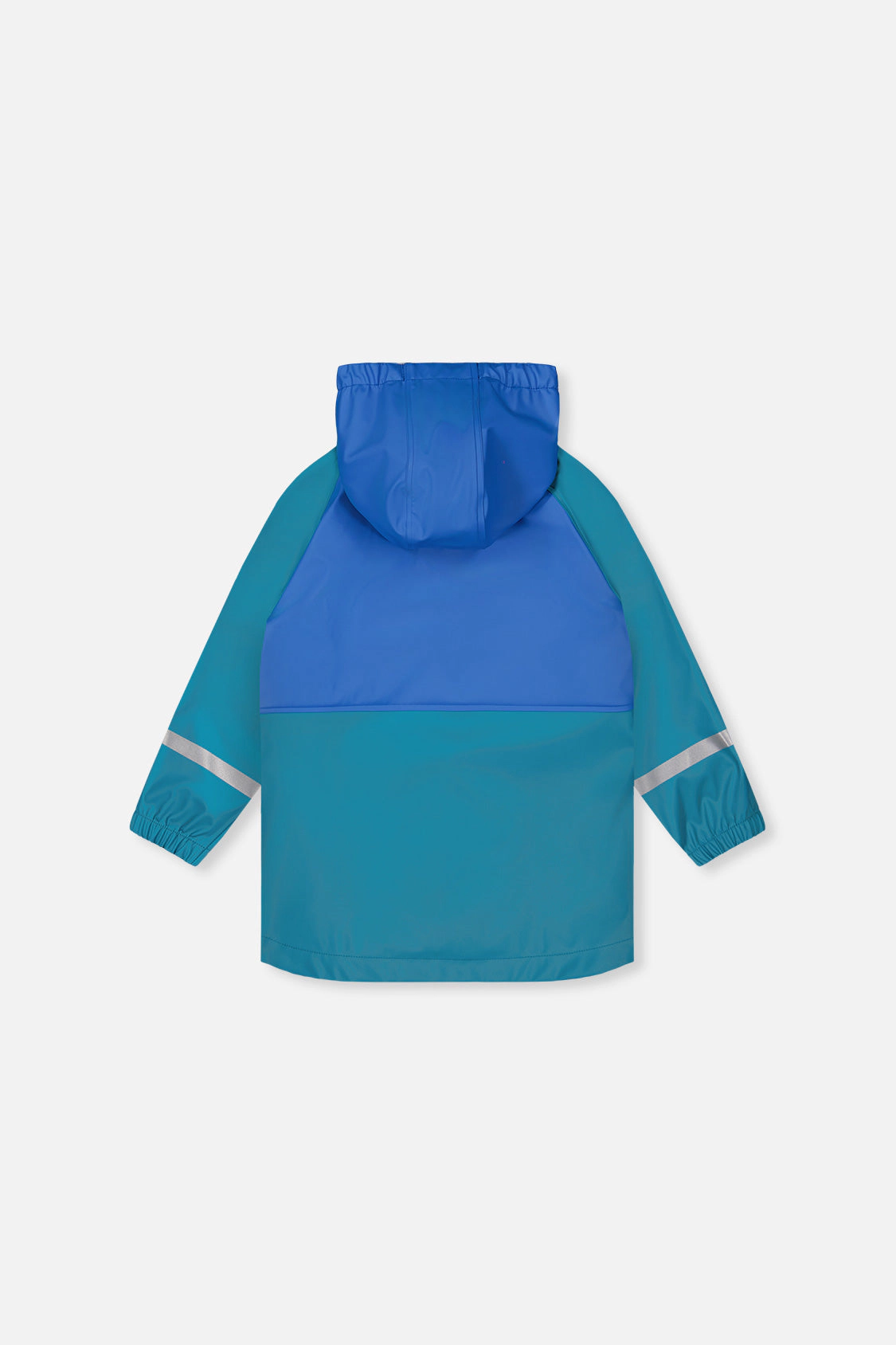 Deux par Boys Color-Block Raglan Sleeve Hooded Rain Jacket