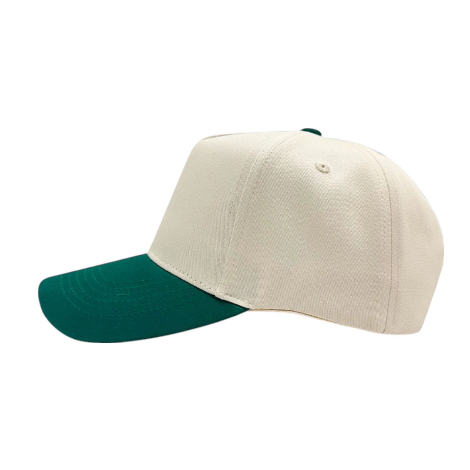 Anna-Kaci Women's Unisex Classic Two-Tone Baseball Cap with Curved Brim and Adjustable Buckle Strap