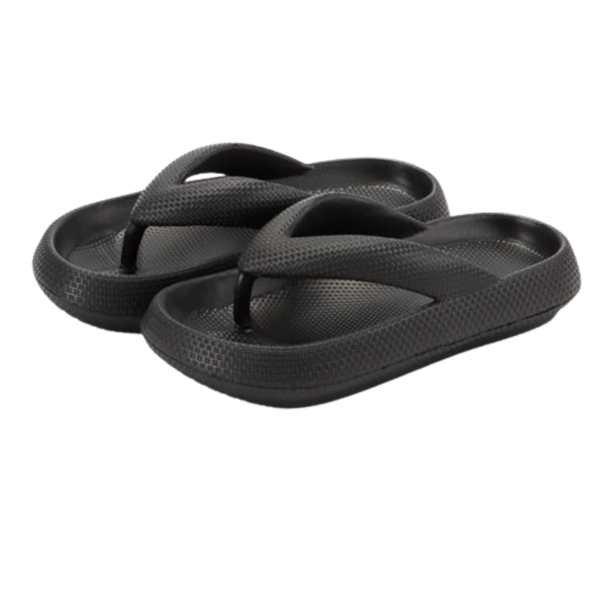 Home Collection Unisex EVA Thick Sole Cloud Flip Flops Non Slip Sandals
