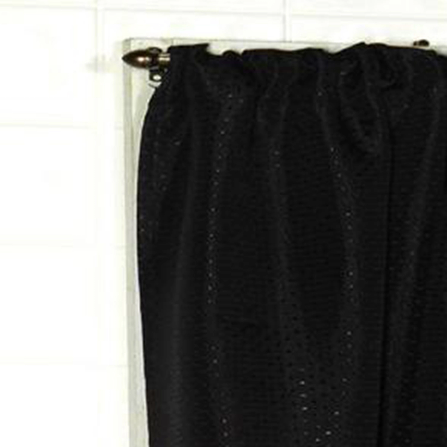 Carnation Home Fashions "Lauren" Diamond-Piqued, 100% Polyester Window Curtain