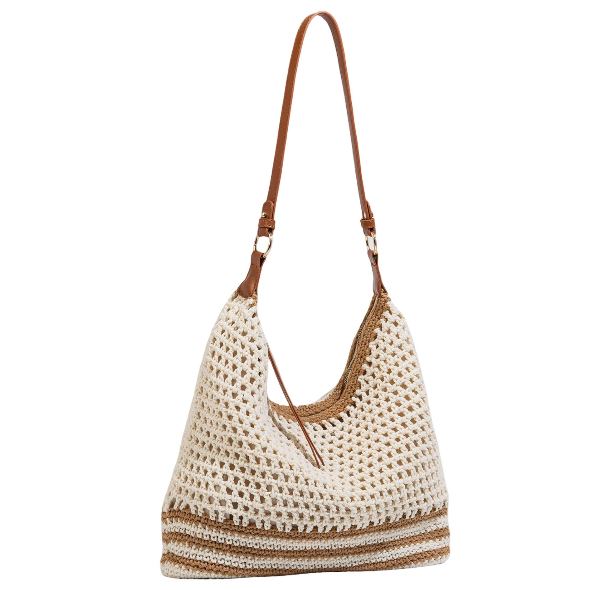 Alilang Women's Polyester Shoulder Bag with Zipper Closure