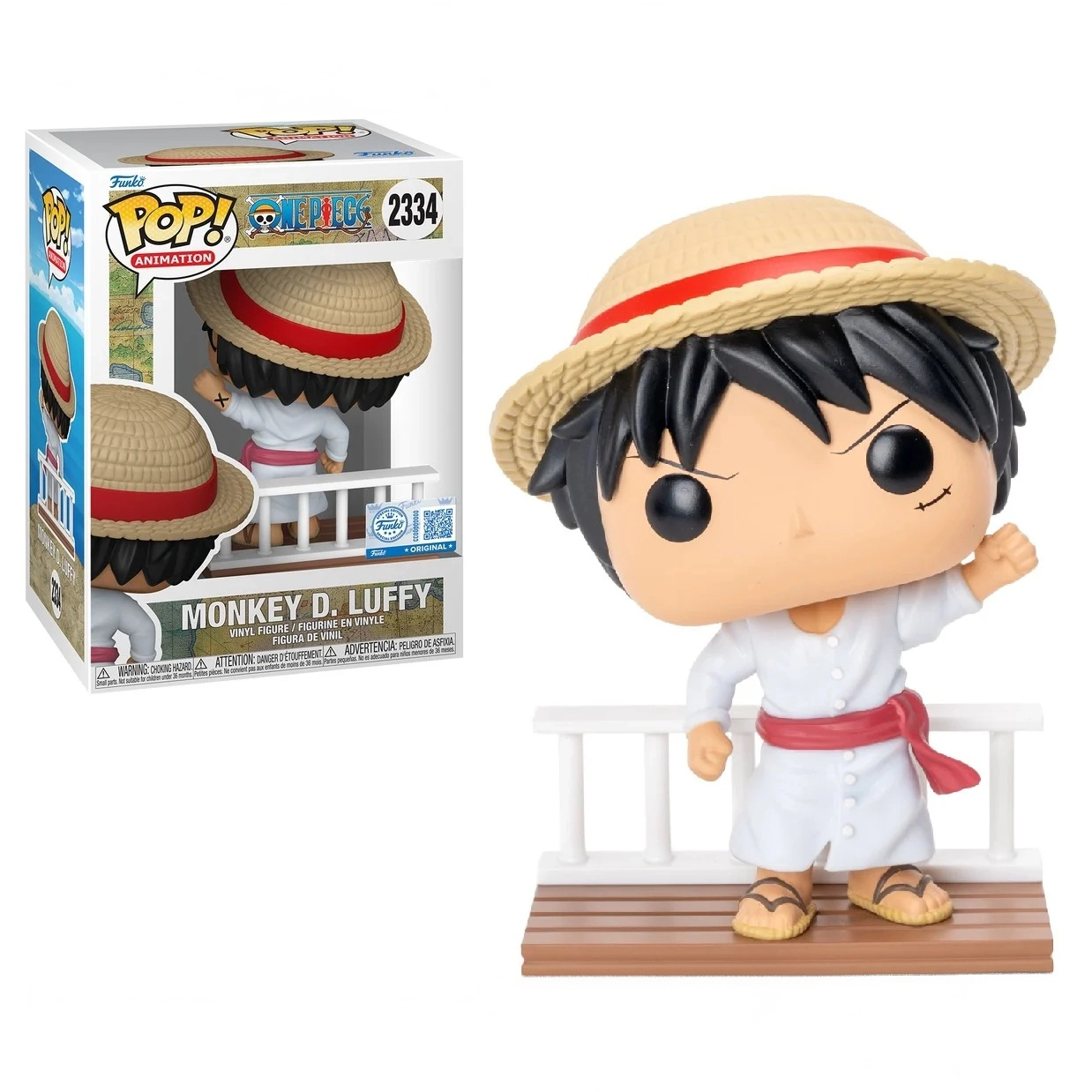 Funko Pop! One Piece Straw Hat Pirates: Monkey Luffy #2334