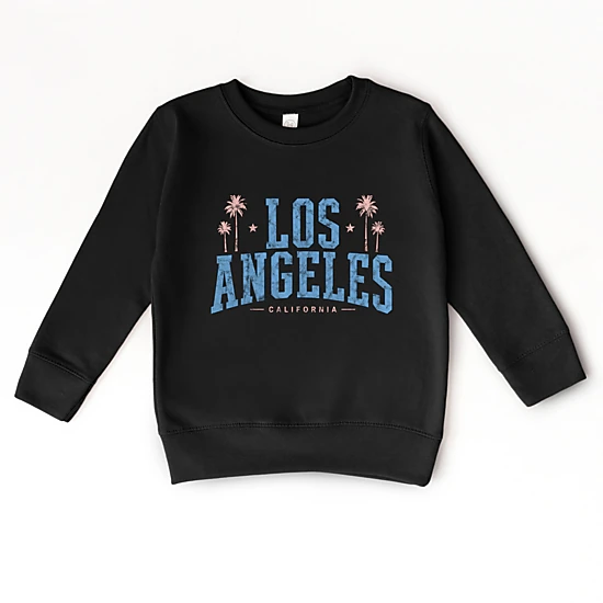 The Juniper Shop - Toddler Graphic Sweatshirt - Los Angeles California
