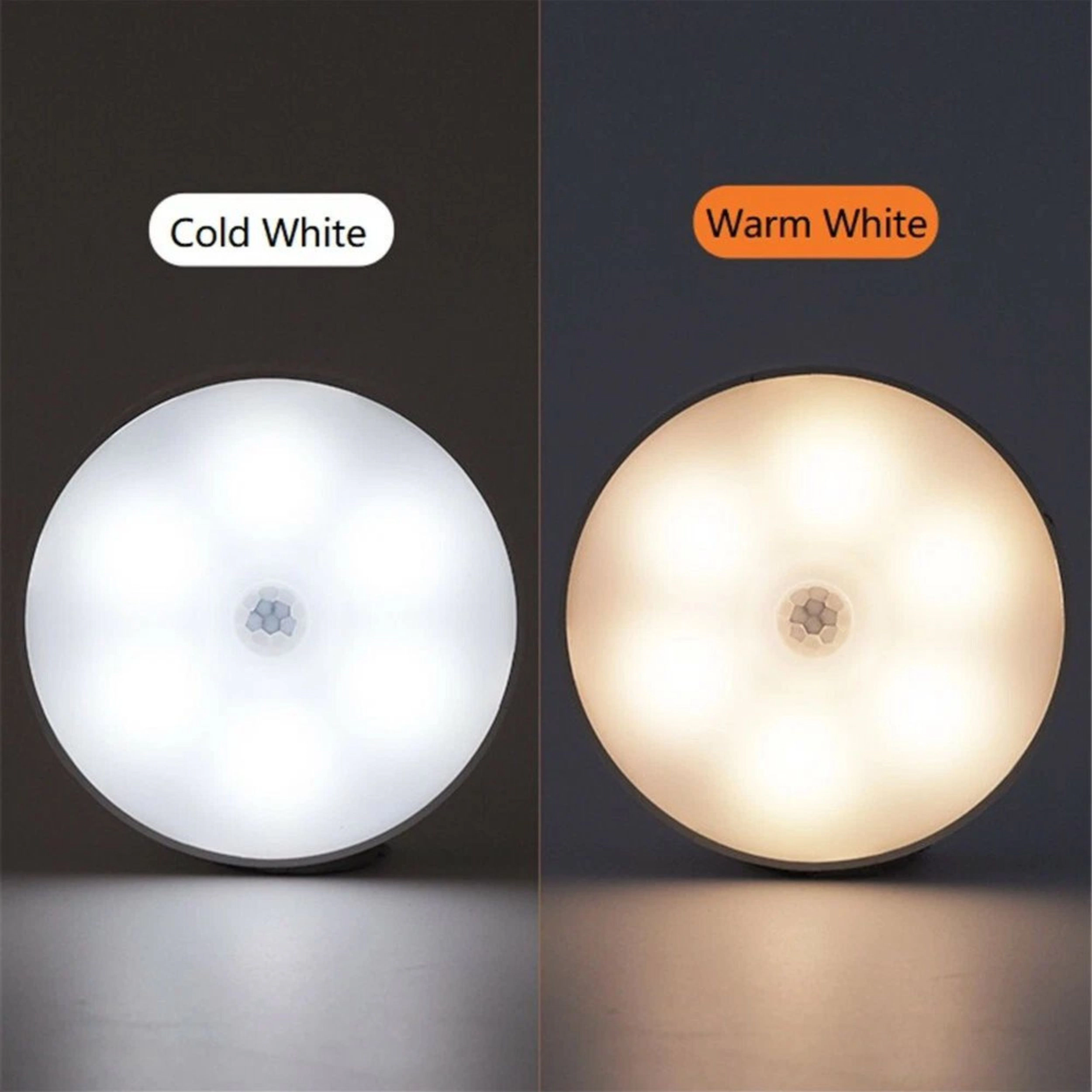 Home Collection Battery Powered Motion Sensor LED Night Light with Magnetic Mount