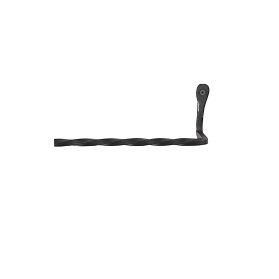 Irvins Country Tinware Hand Forged Wrought Iron Wall Mounted Towel ...