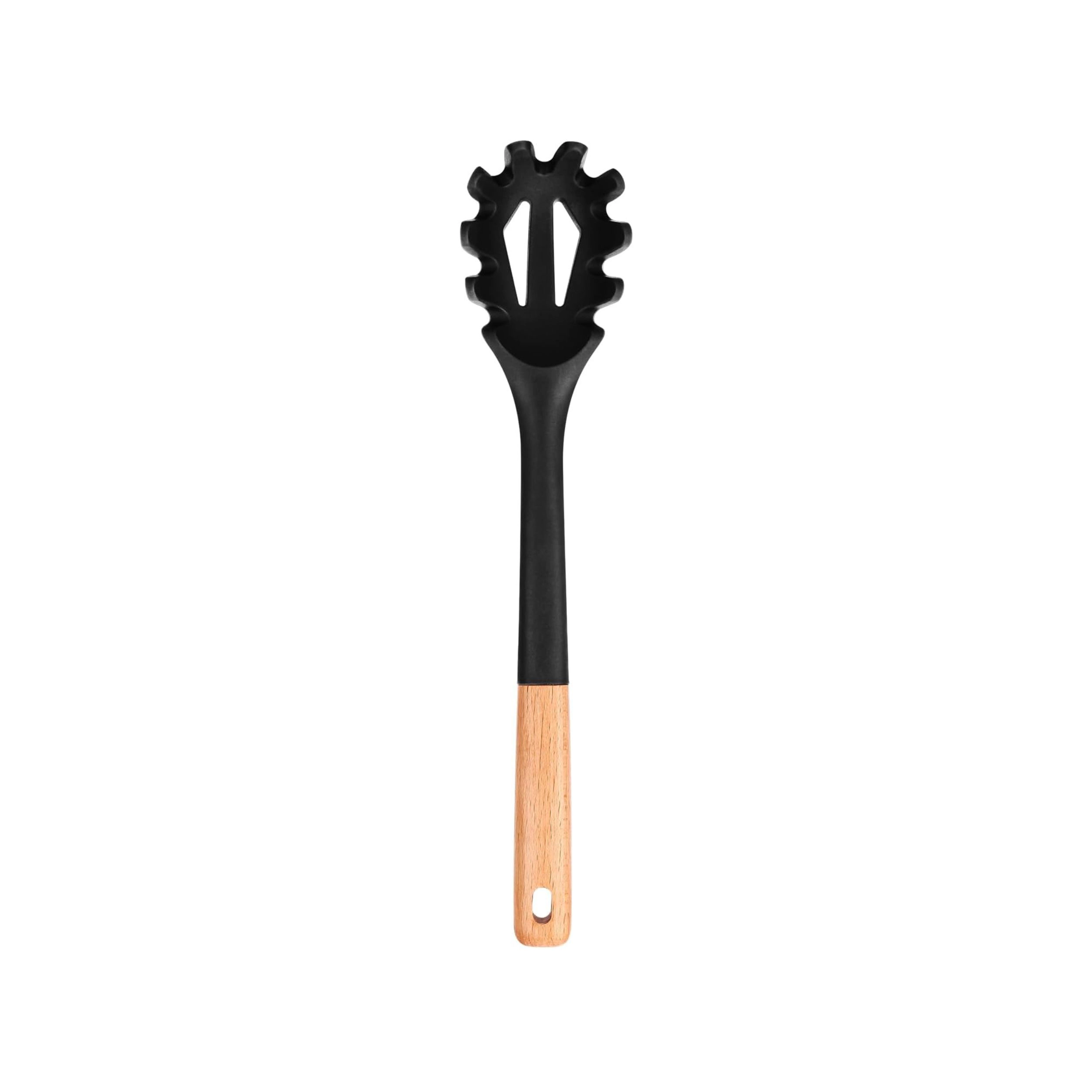 Stock Preferred Silicone Pasta Fork and Spaghetti Noodle Server 12.8 Inch