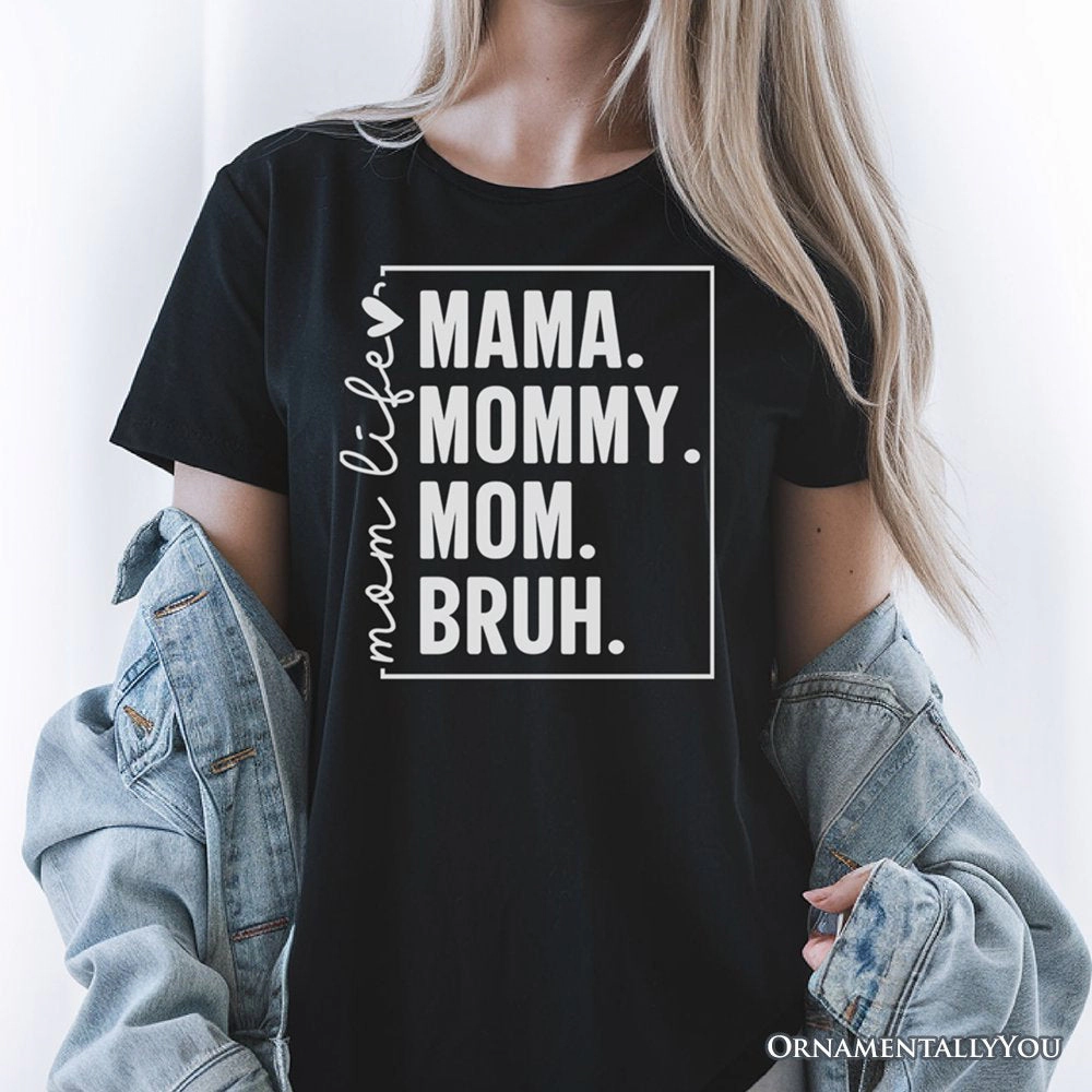 OrnamentallyYou Womens Funny Mom's Life T-Shirt