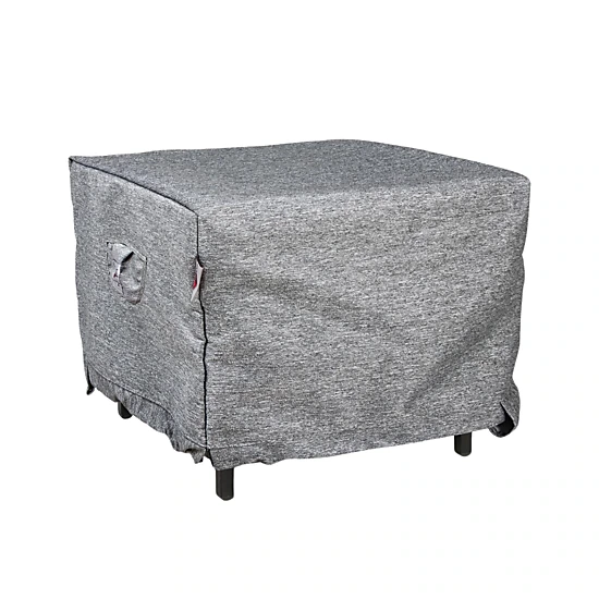 Summerset Shield Platinum 3-Layer UV Resistant Outdoor Accent Table Square Cover - 25x25", Grey Melange