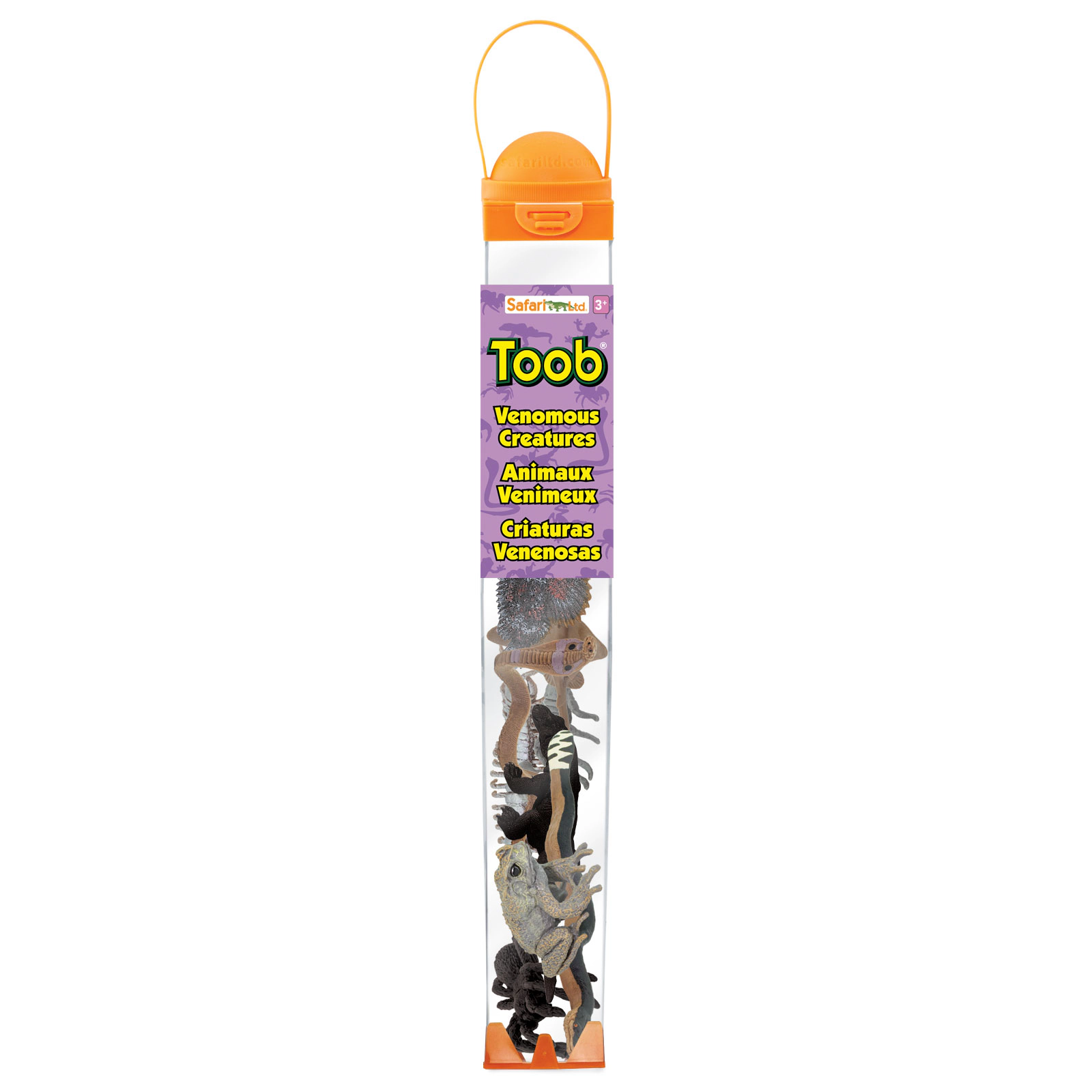 Safari Ltd. - Venomous Creatures TOOB - contains 9 Mini Figurines