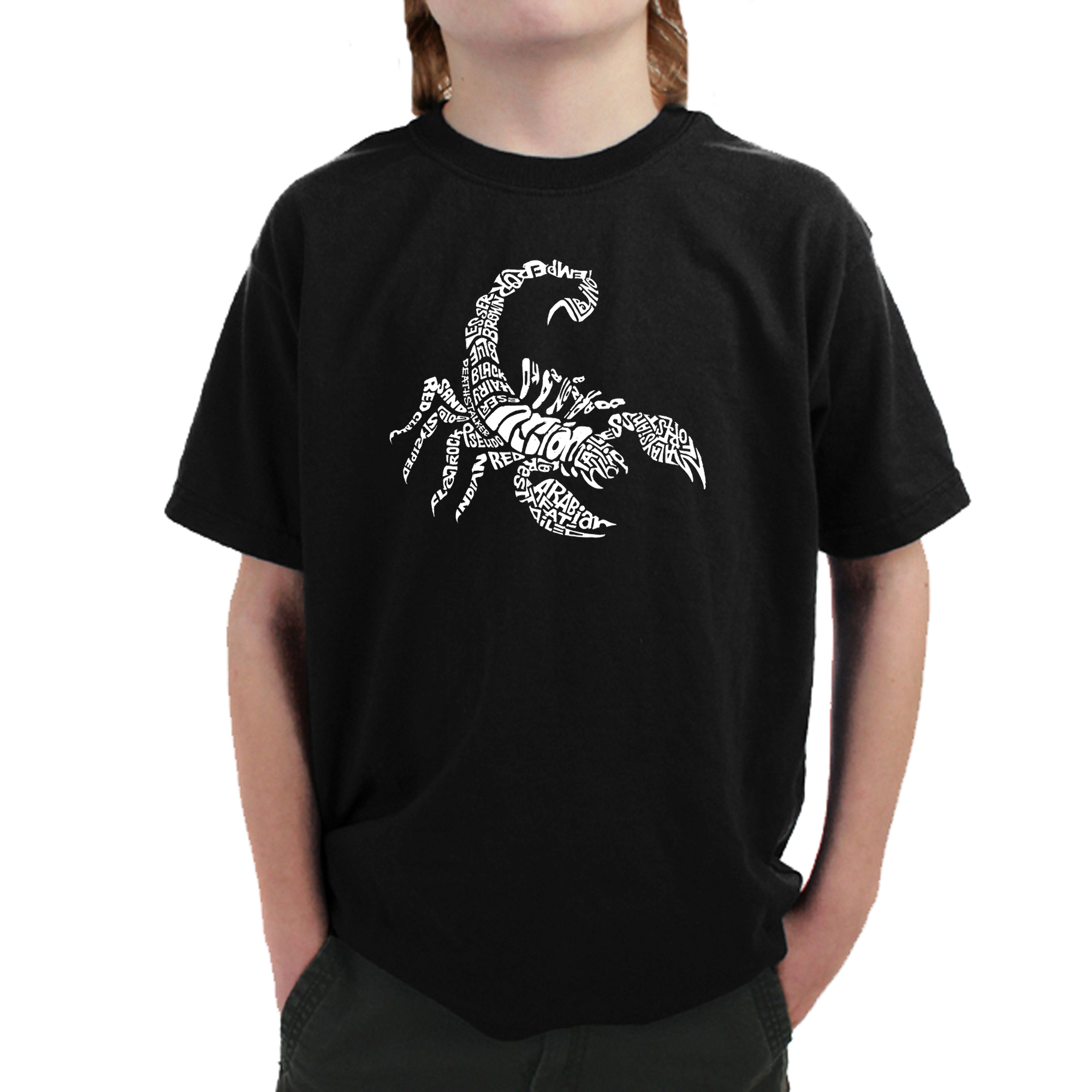 LA Pop Art Boy's Word T-Shirt