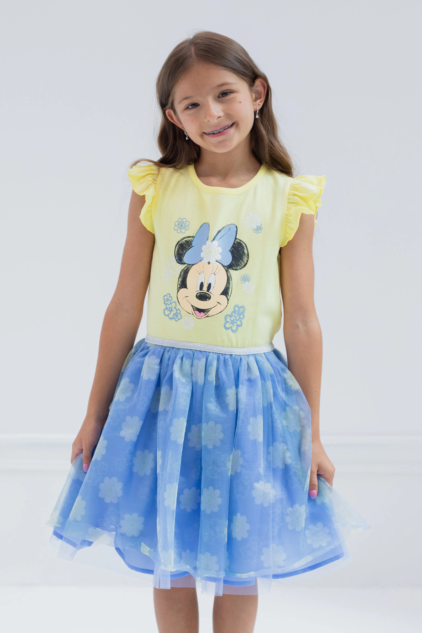 Disney Minnie Mouse Girls' Sleeveless Tutu Dress