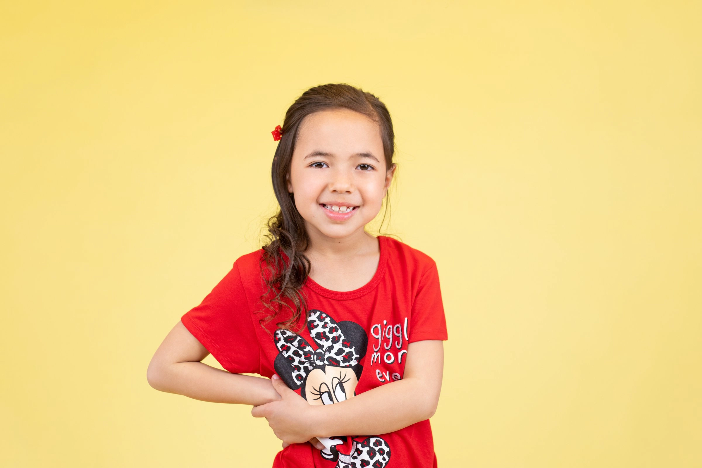 Disney Minnie Mouse Girls' Top and Shorts Set