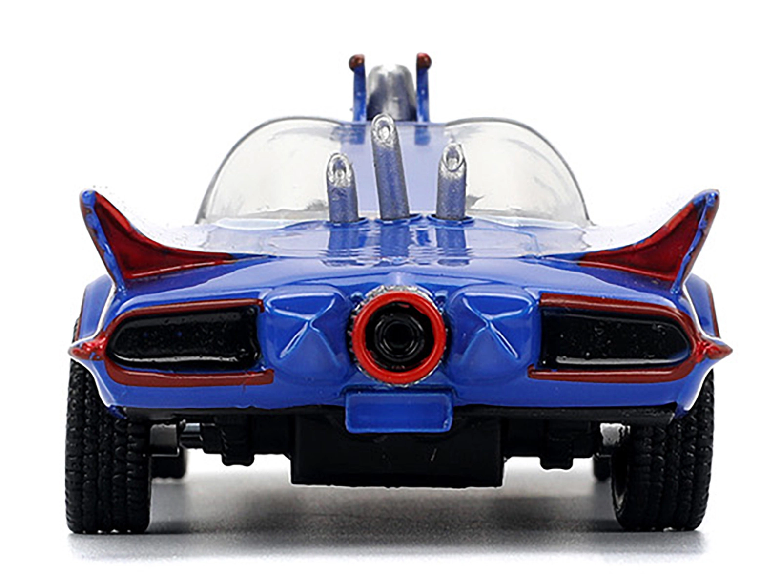 Jada 1966 Batmobile Blue "Batman" (1966-1968) Classic TV Series "Hollywood Rides" Series 1/32 Diecast Model Car by Jada