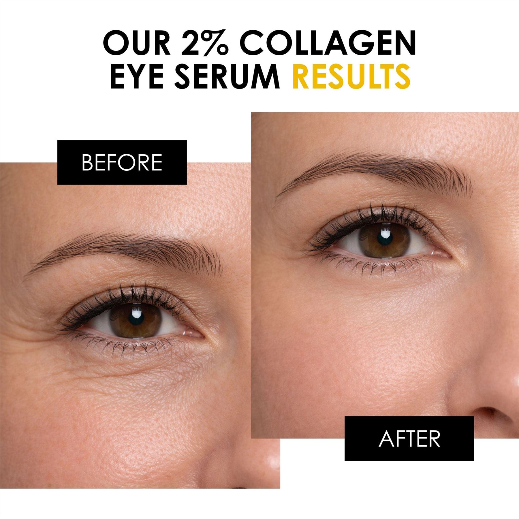 skinChemists Youth Series 2% Collagen Eye Serum 15ml - Anti-Aging for Loss of Firmness