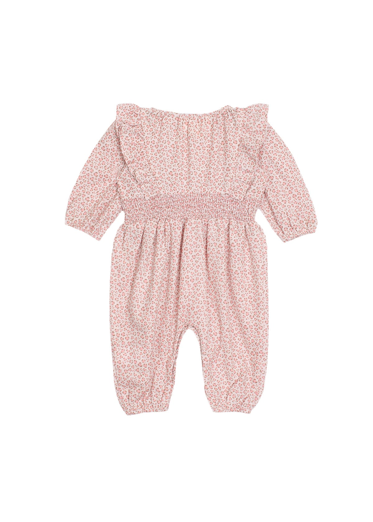 Mabel and Honey Dashing Leopard Rayon Romper