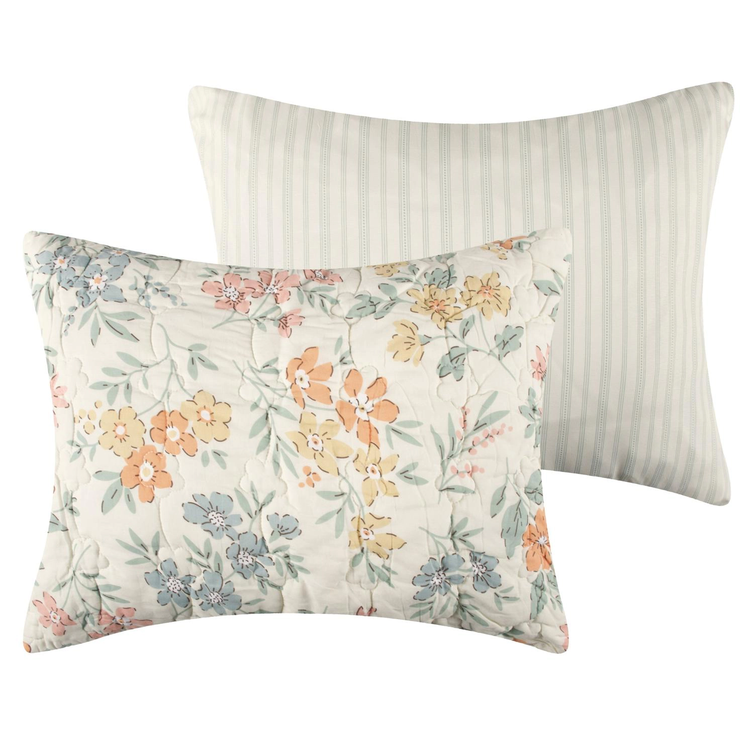 Greenland Home Fashions Chloe Luxurious Super Soft Decorative Pillow Sham