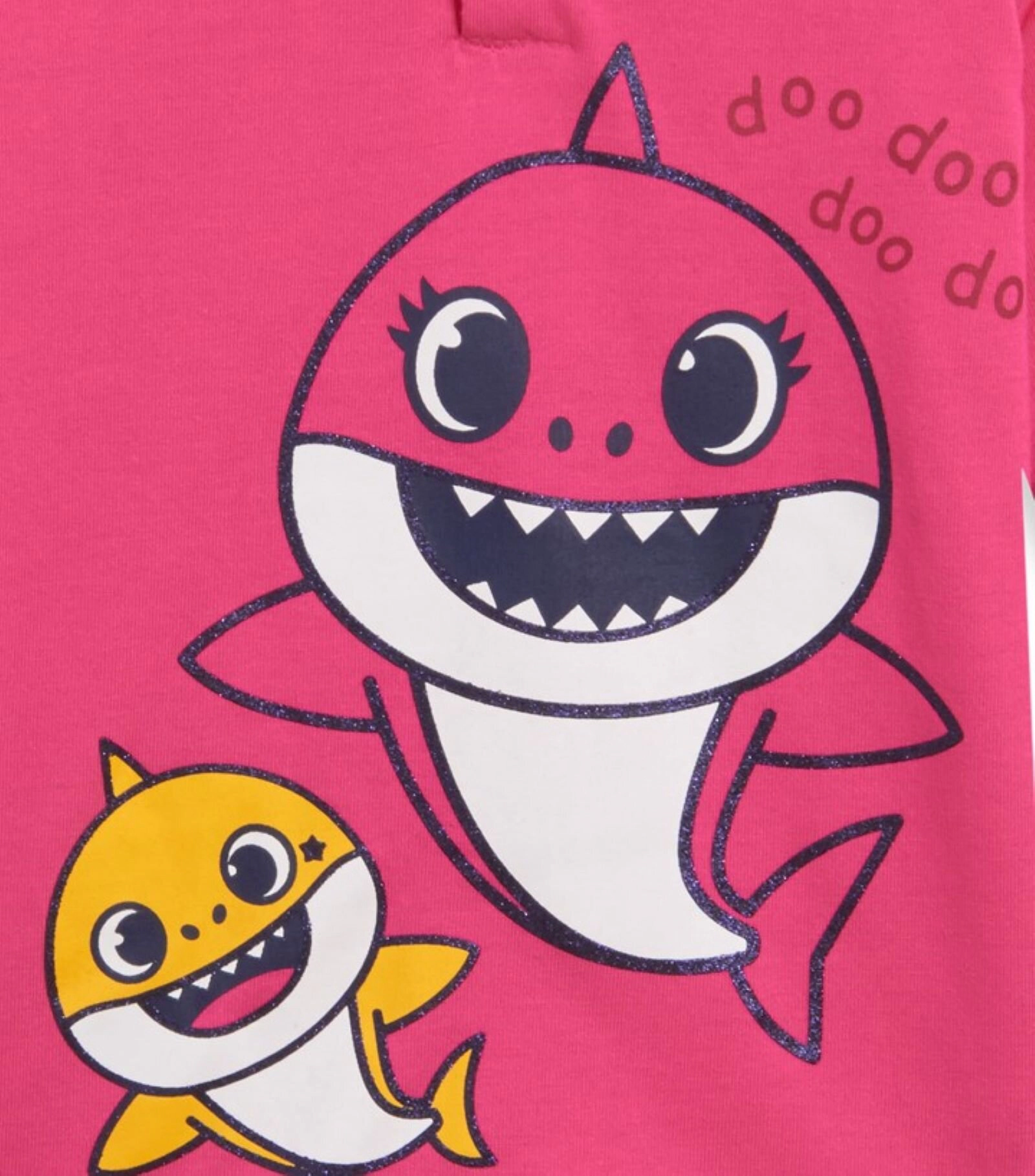 Pinkfong Baby Shark Girls' 2-Piece Hoodie and Leggings Set