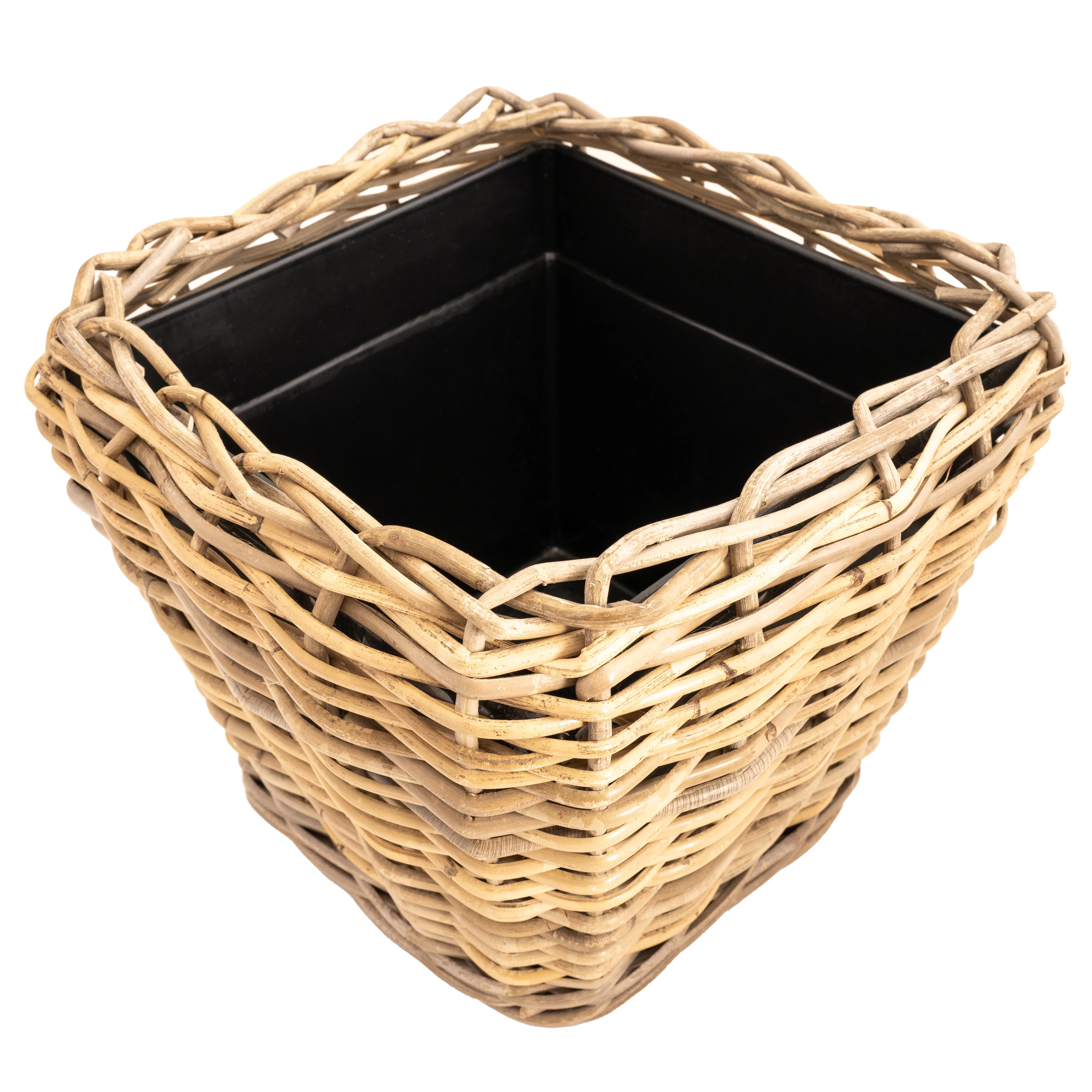 Saboga Home™ Square Tapered Planter with Plastic Insert