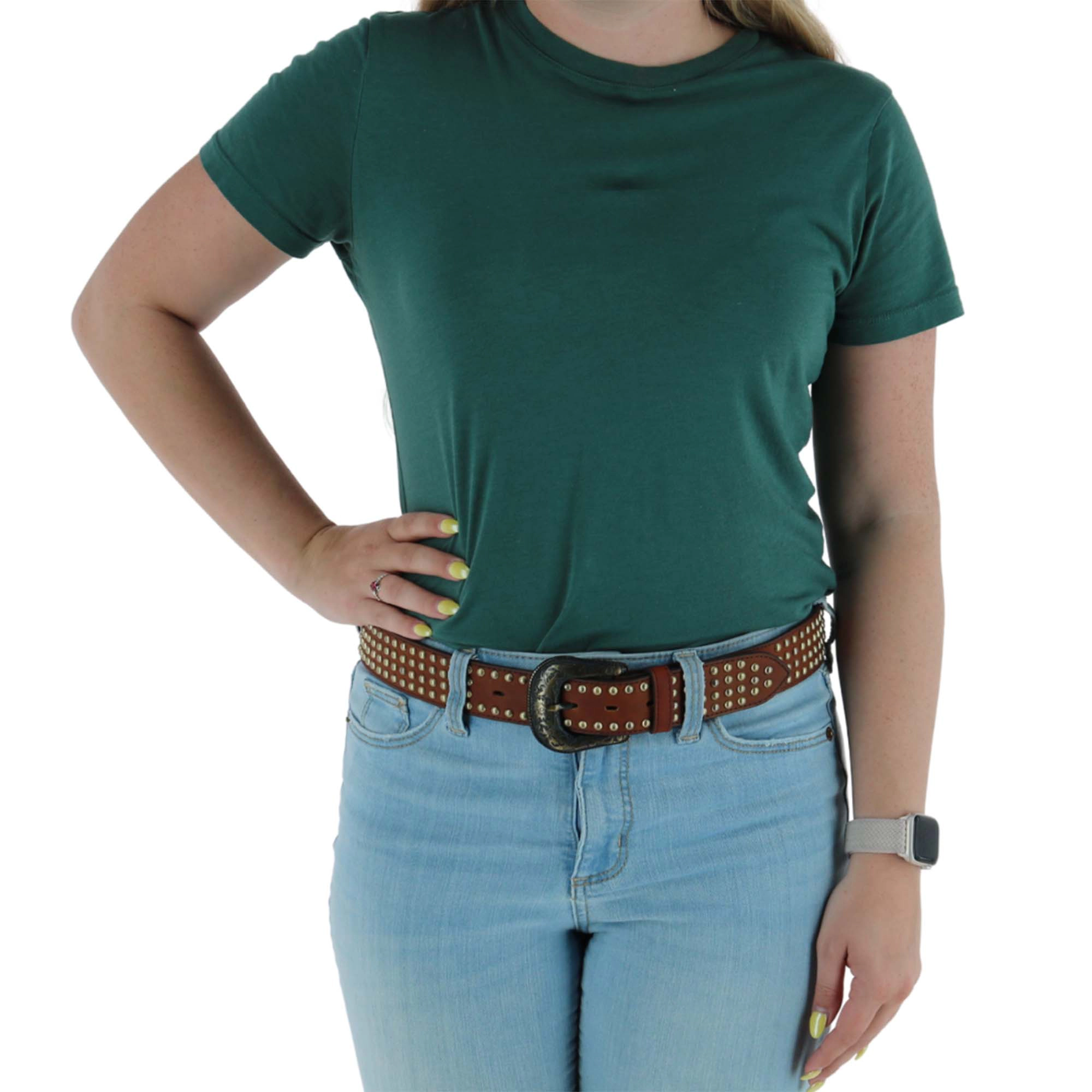 Ariat Women's Gold Studded Western Belt