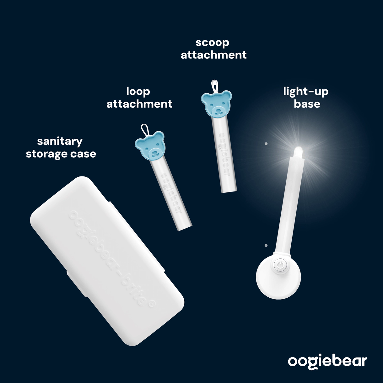 oogiebear Brite Light up Nose & Ear Picker Kit