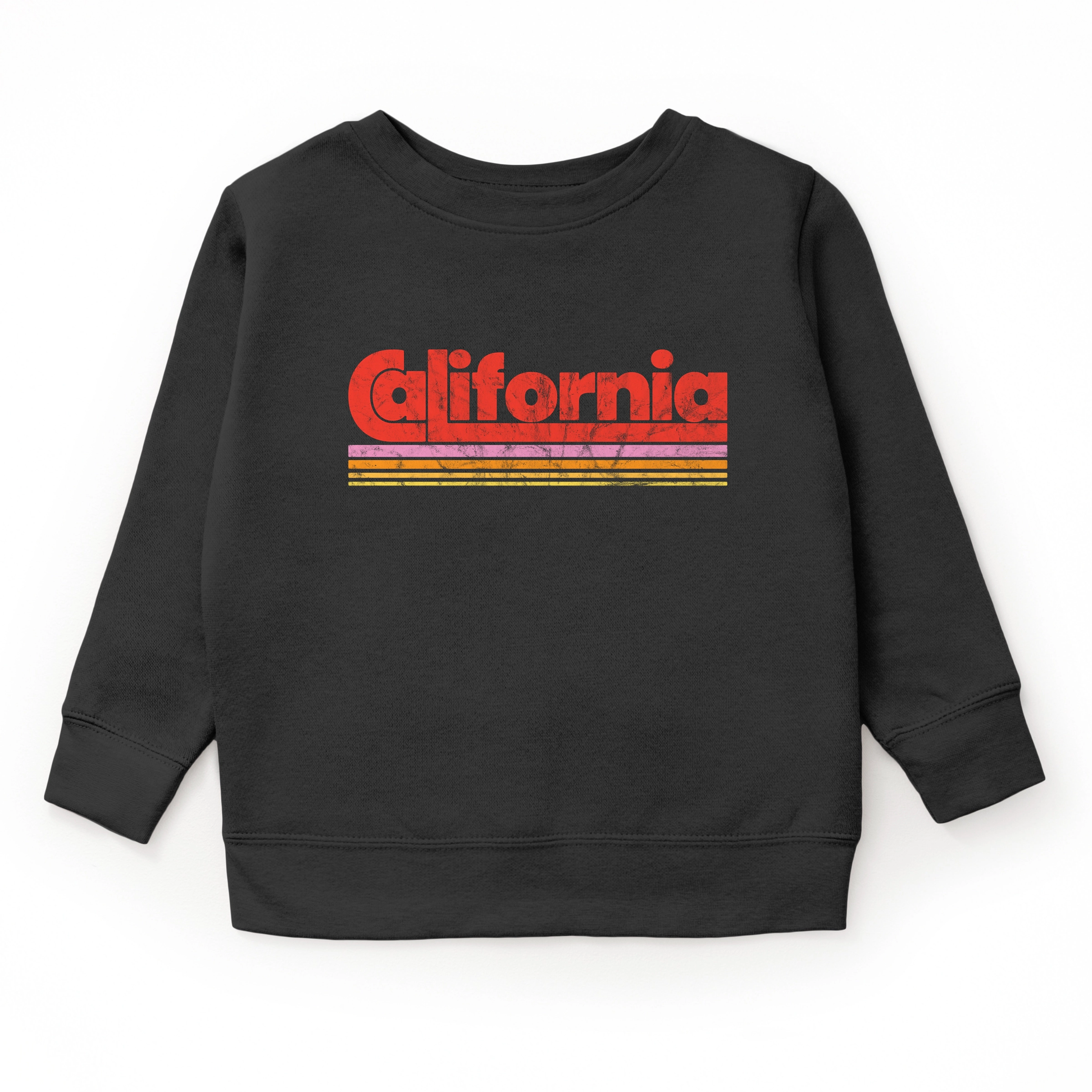 The Juniper Shop - Youth Graphic Sweatshirt California Retro Stripes