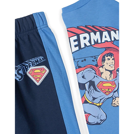 DC Comics Justice League Superman Boys' 2-Piece Fleece Sweatshirt and Pants Set