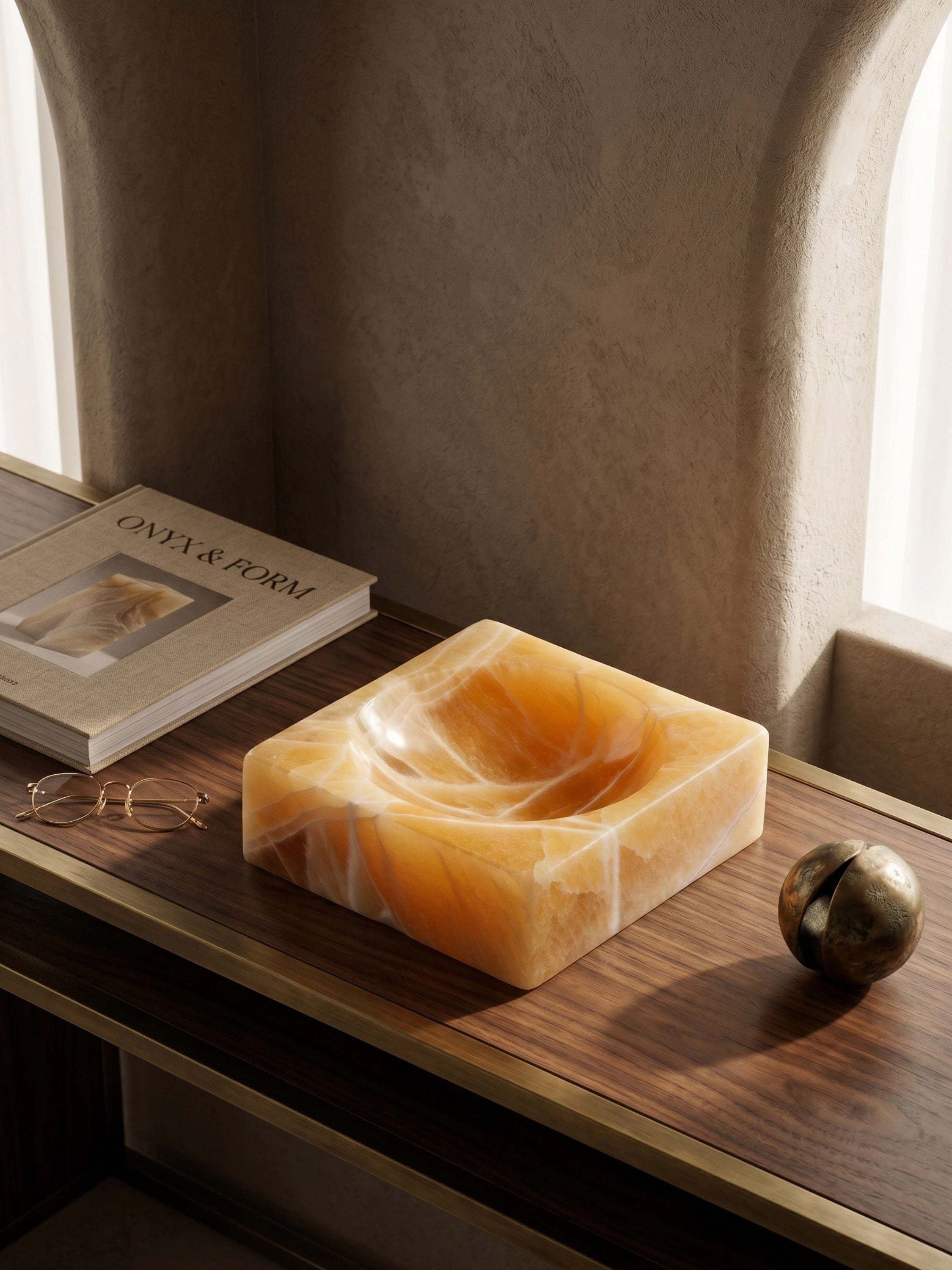 GAURI KOHLI Marigold Onyx Bowl